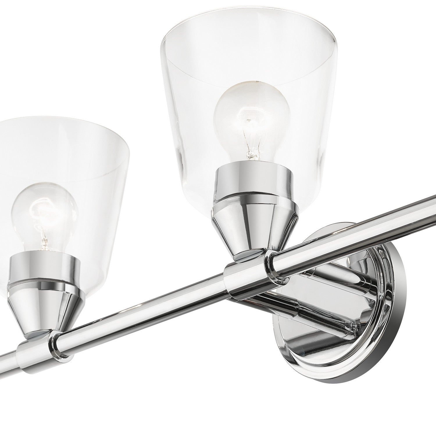 Livex Lighting - 16785-05 - Five Light Vanity Sconce - Catania - Polished Chrome