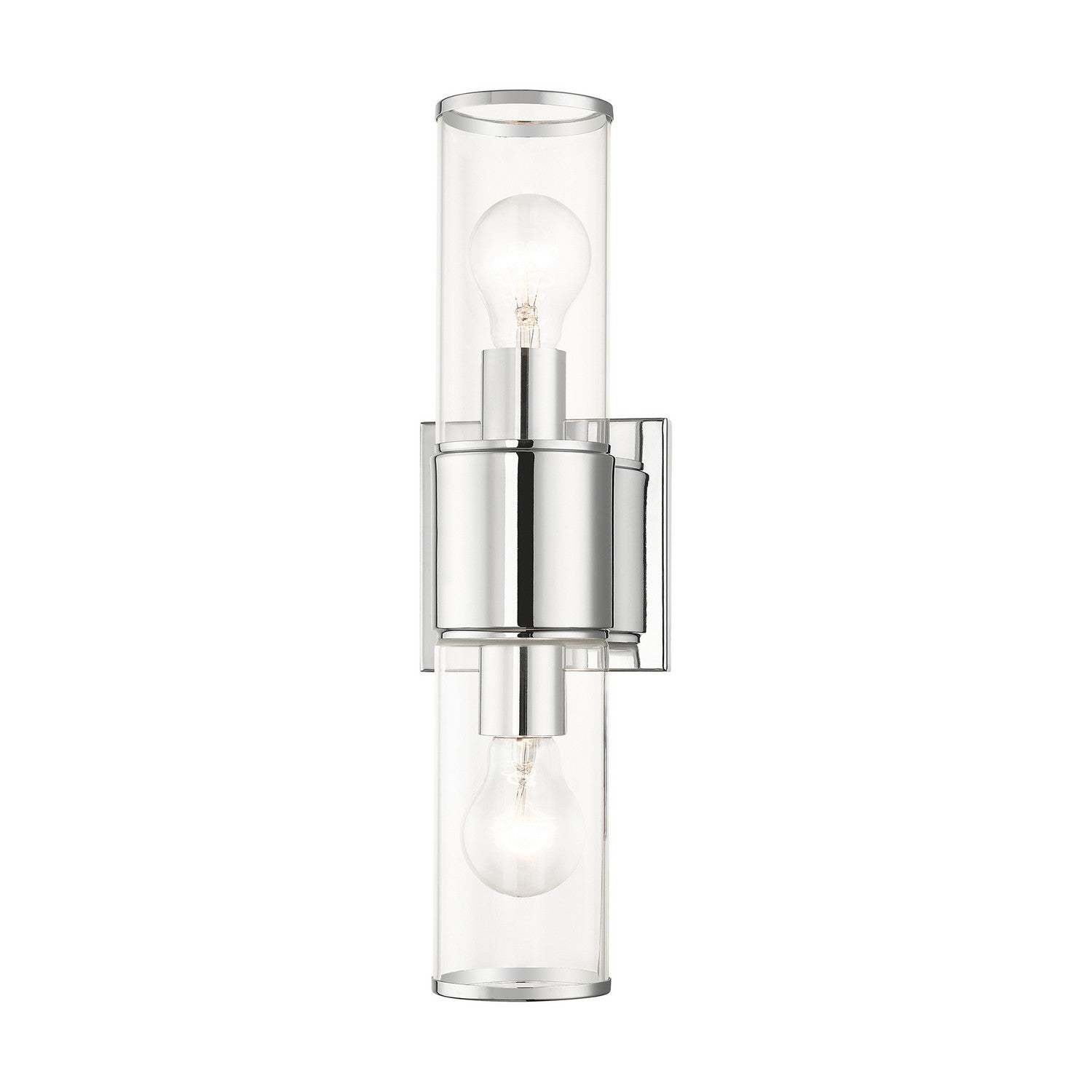 Livex Lighting - 17142-05 - Two Light Vanity Sconce - Quincy - Polished Chrome