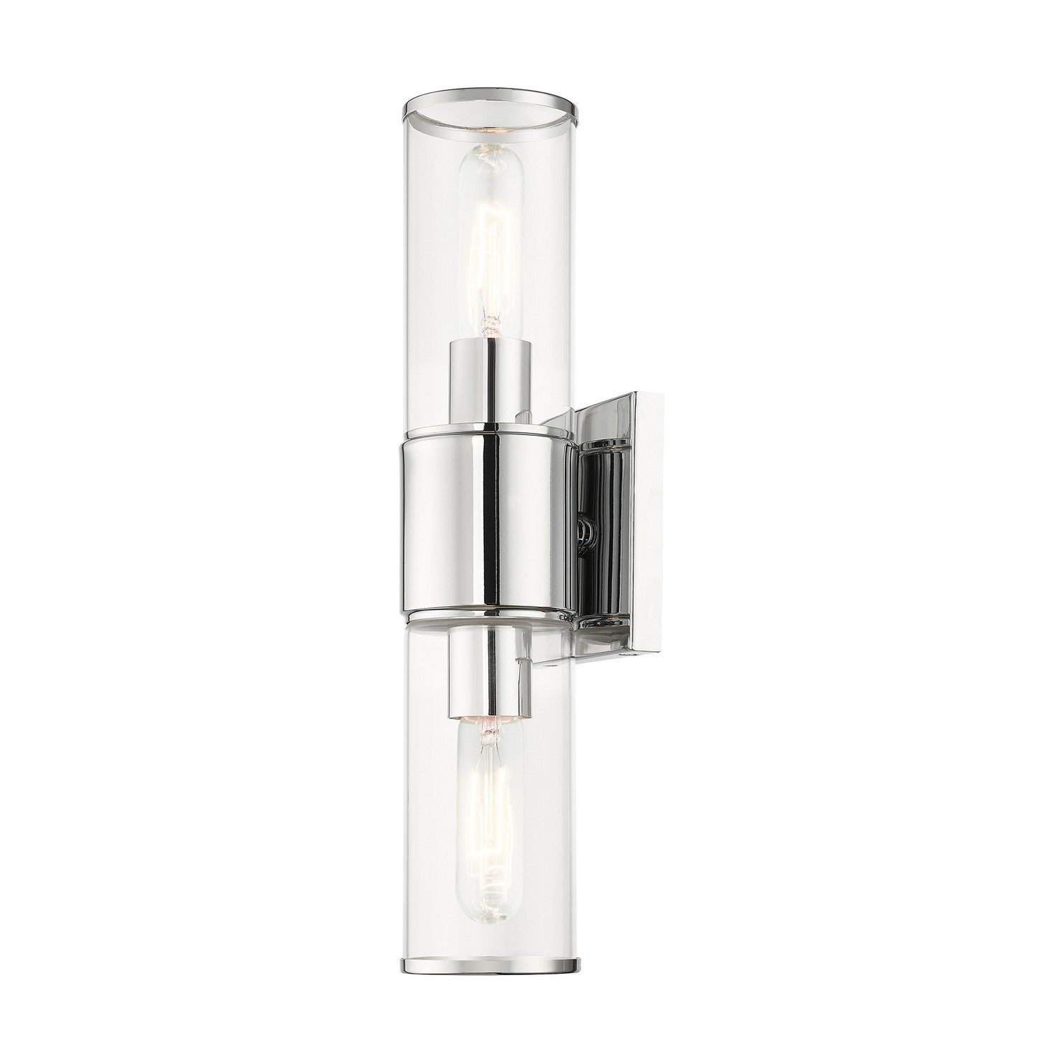 Livex Lighting - 17142-05 - Two Light Vanity Sconce - Quincy - Polished Chrome