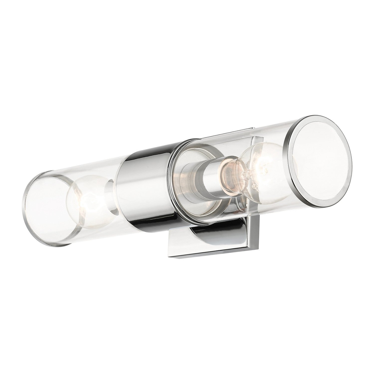 Livex Lighting - 17142-05 - Two Light Vanity Sconce - Quincy - Polished Chrome