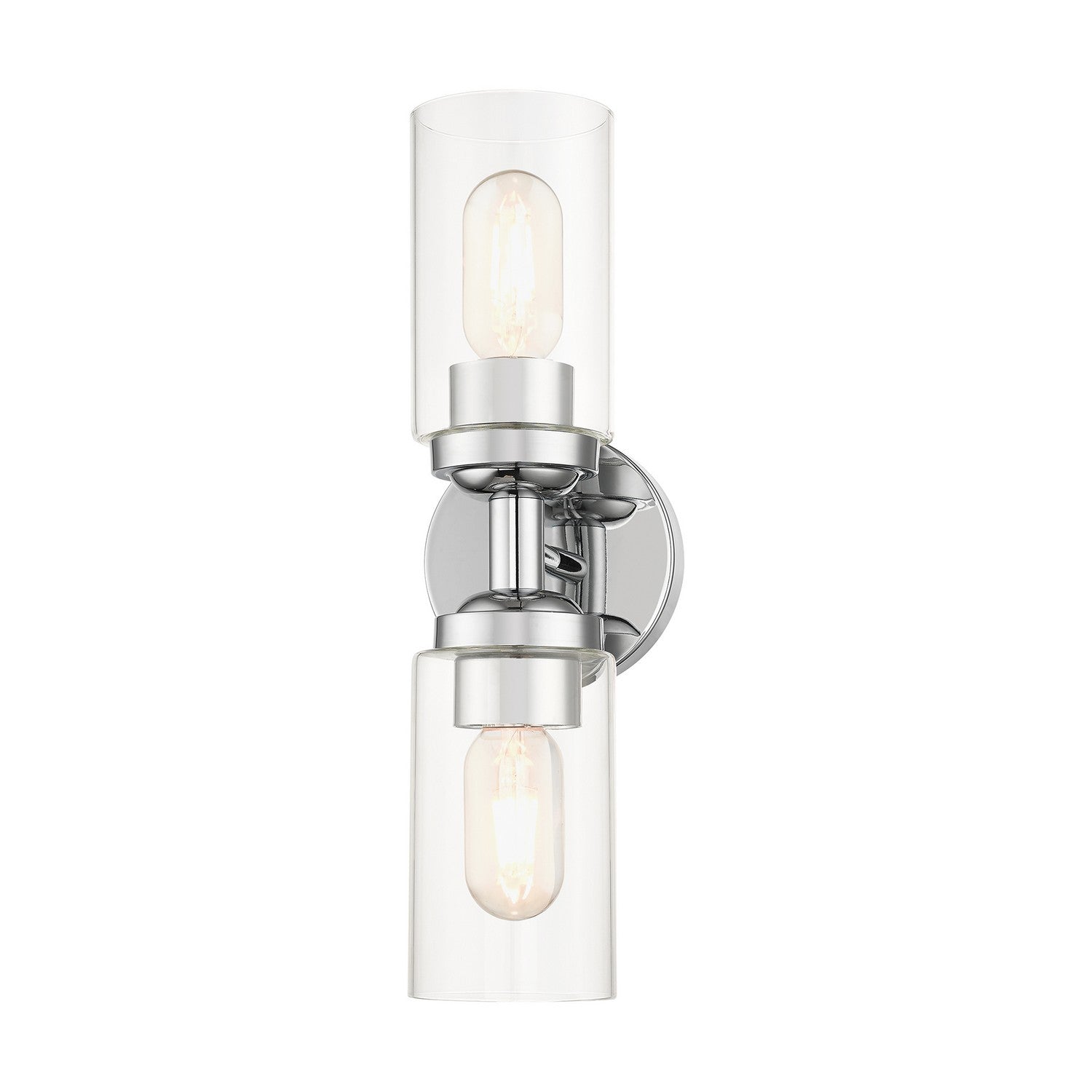 Livex Lighting - 18082-05 - Two Light Vanity Sconce - Whittier - Polished Chrome