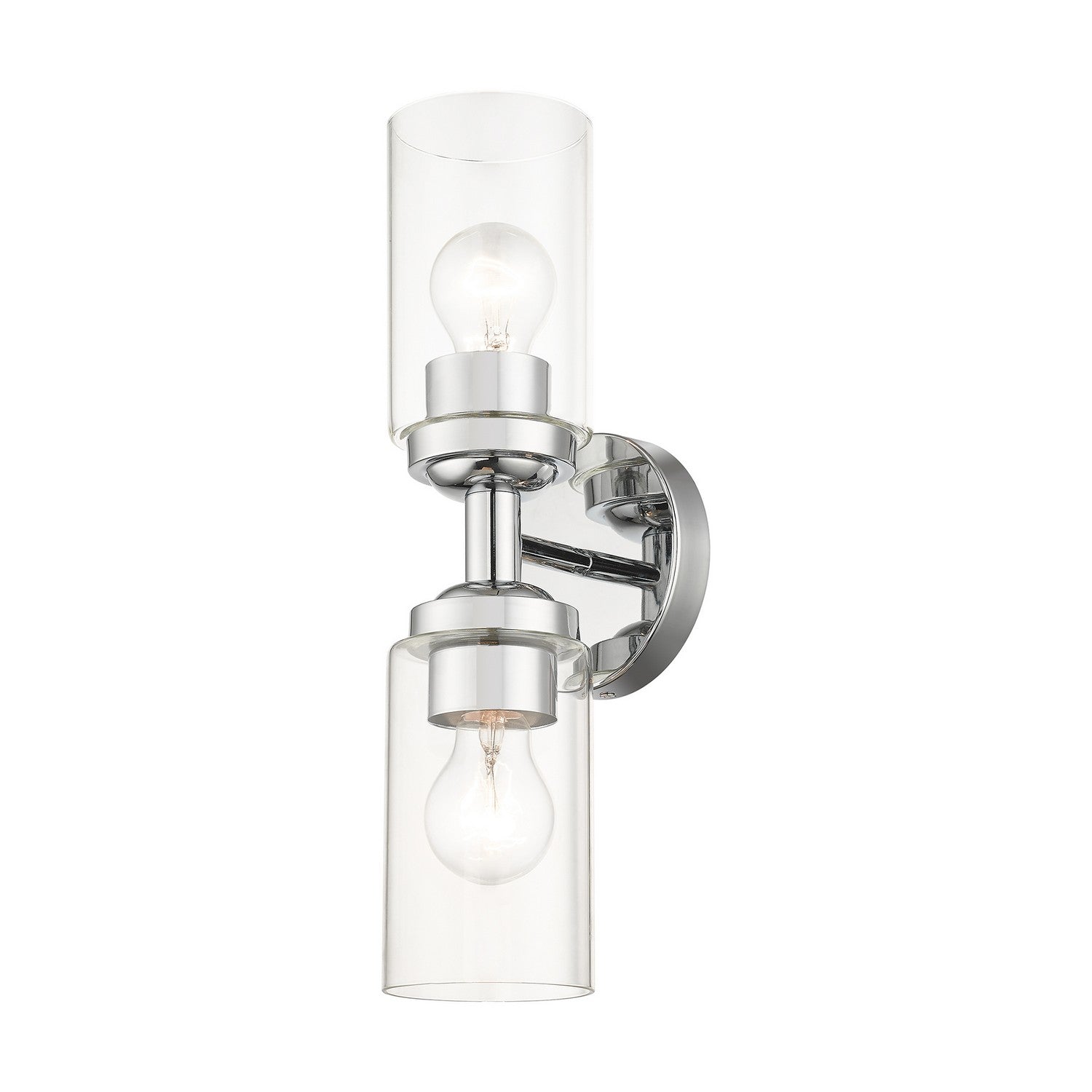 Livex Lighting - 18082-05 - Two Light Vanity Sconce - Whittier - Polished Chrome