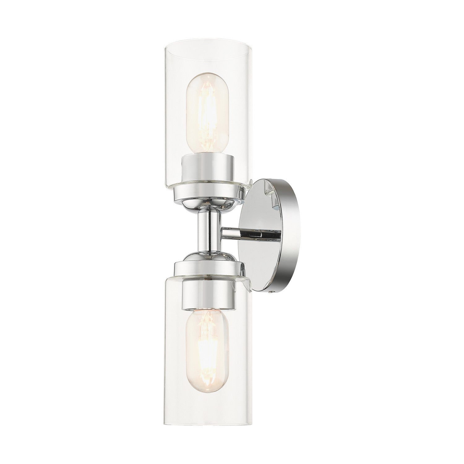 Livex Lighting - 18082-05 - Two Light Vanity Sconce - Whittier - Polished Chrome