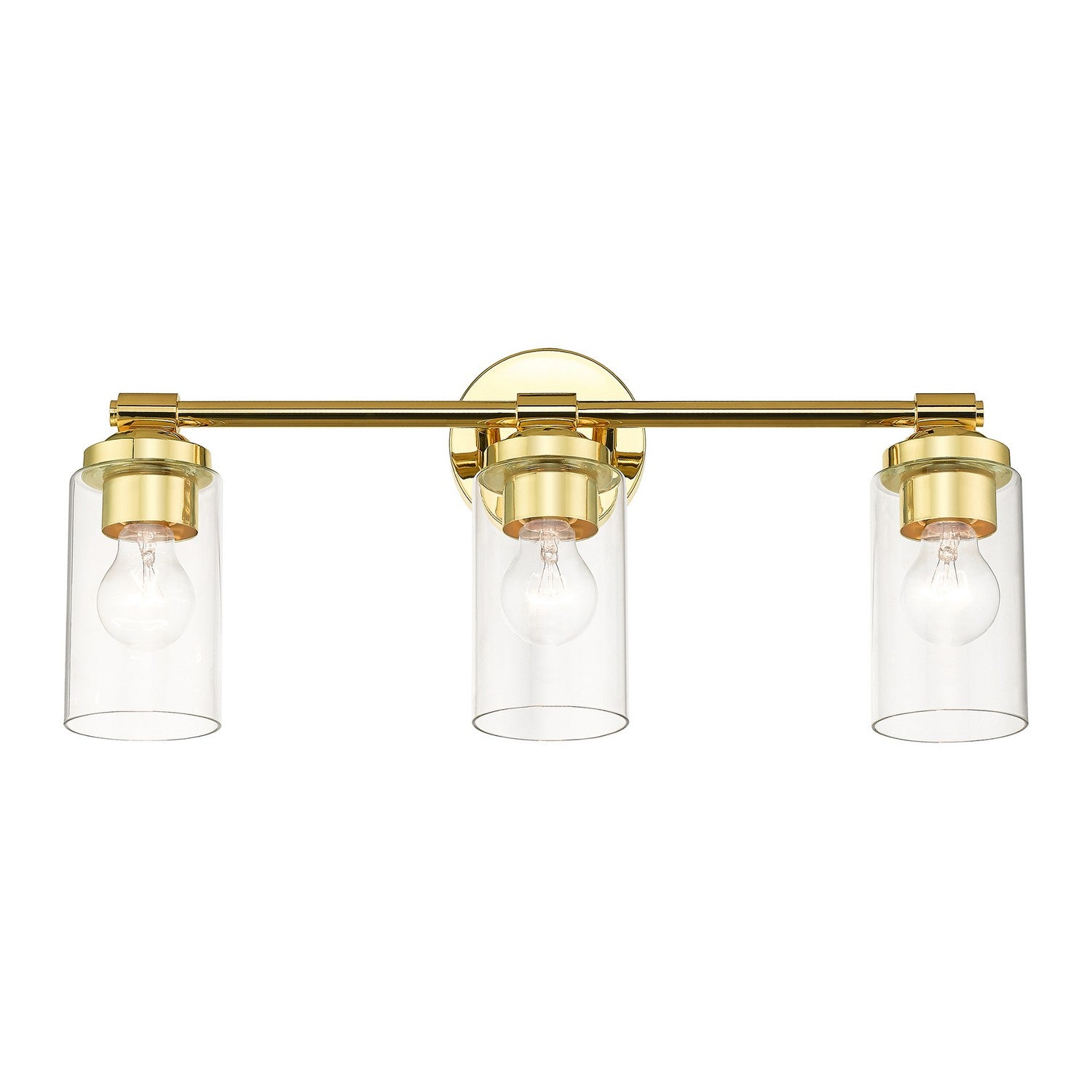 Livex Lighting - 18083-02 - Three Light Vanity Sconce - Whittier - Polished Brass