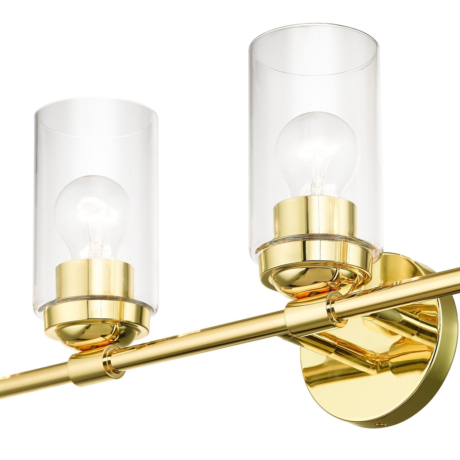 Livex Lighting - 18085-02 - Five Light Vanity Sconce - Whittier - Polished Brass