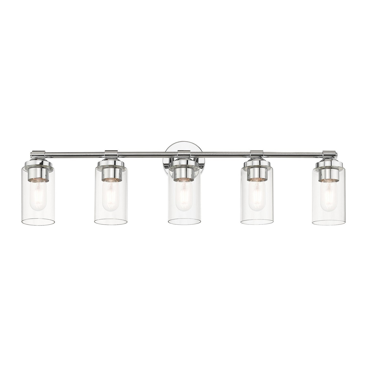 Livex Lighting - 18085-05 - Five Light Vanity Sconce - Whittier - Polished Chrome