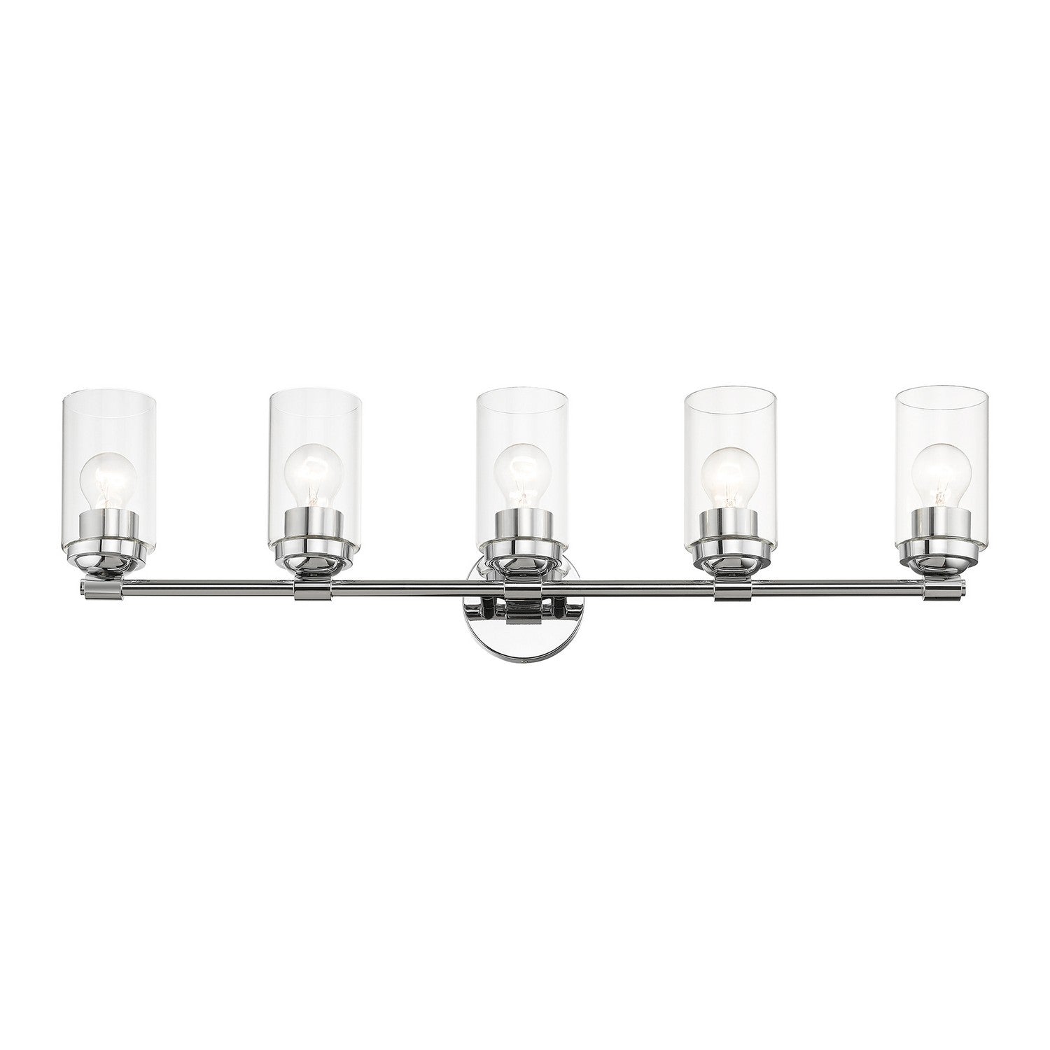 Livex Lighting - 18085-05 - Five Light Vanity Sconce - Whittier - Polished Chrome