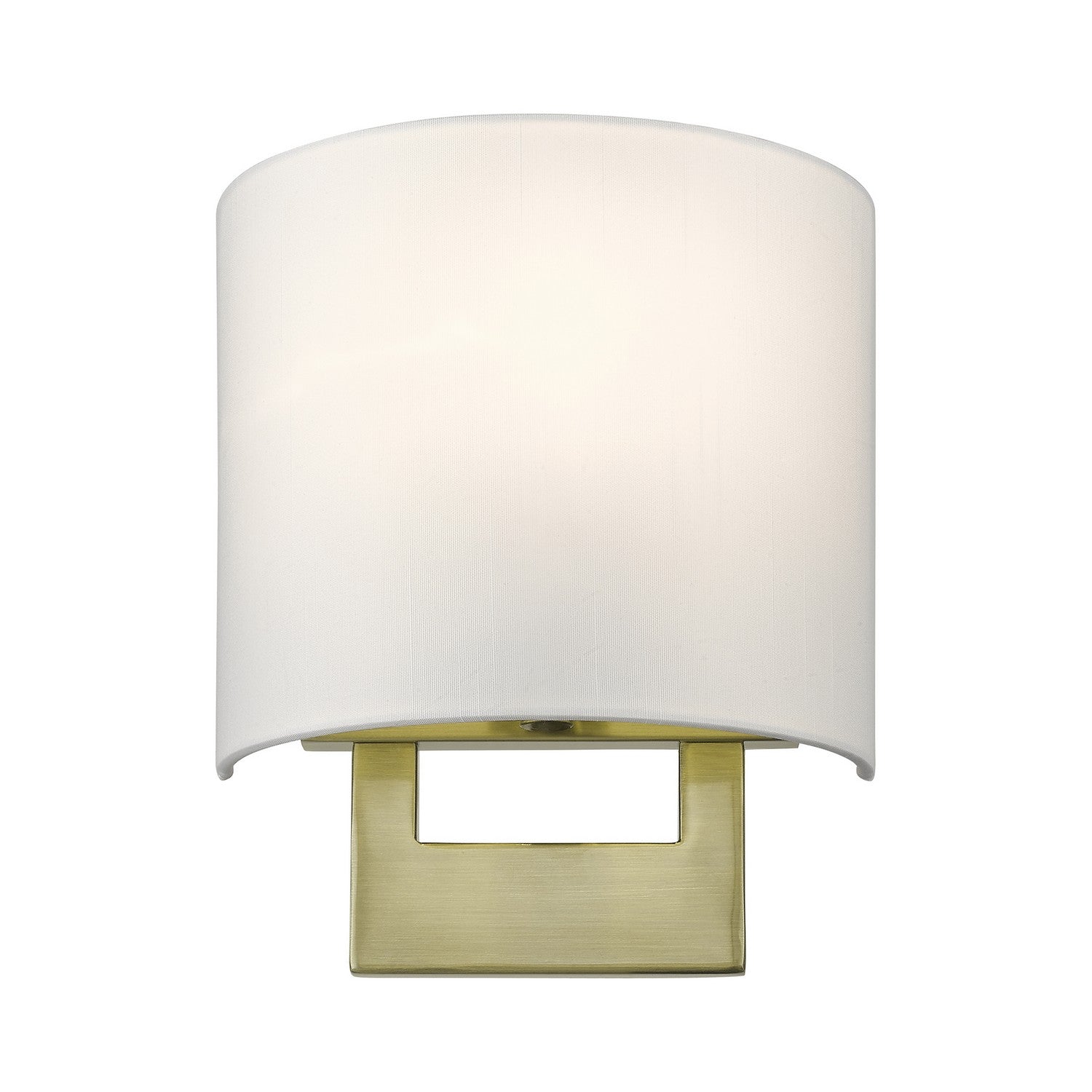 Livex Lighting - 42400-01 - One Light Wall Sconce - ADA Wall Sconces - Antique Brass