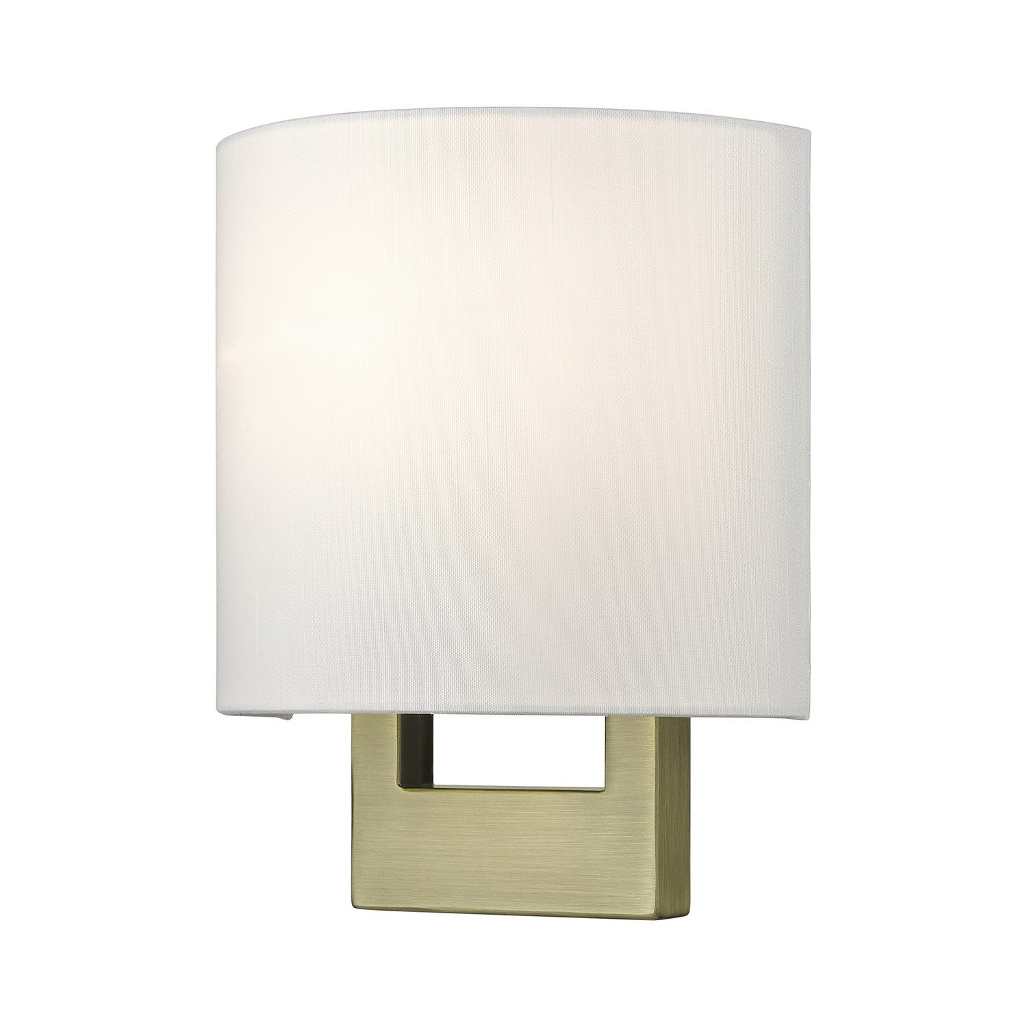 Livex Lighting - 42400-01 - One Light Wall Sconce - ADA Wall Sconces - Antique Brass