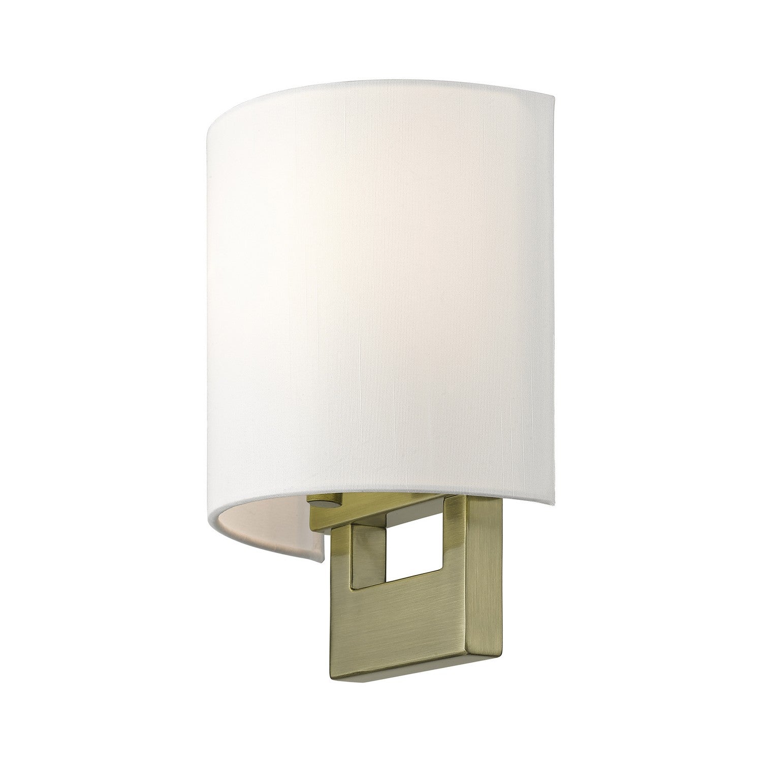 Livex Lighting - 42400-01 - One Light Wall Sconce - ADA Wall Sconces - Antique Brass