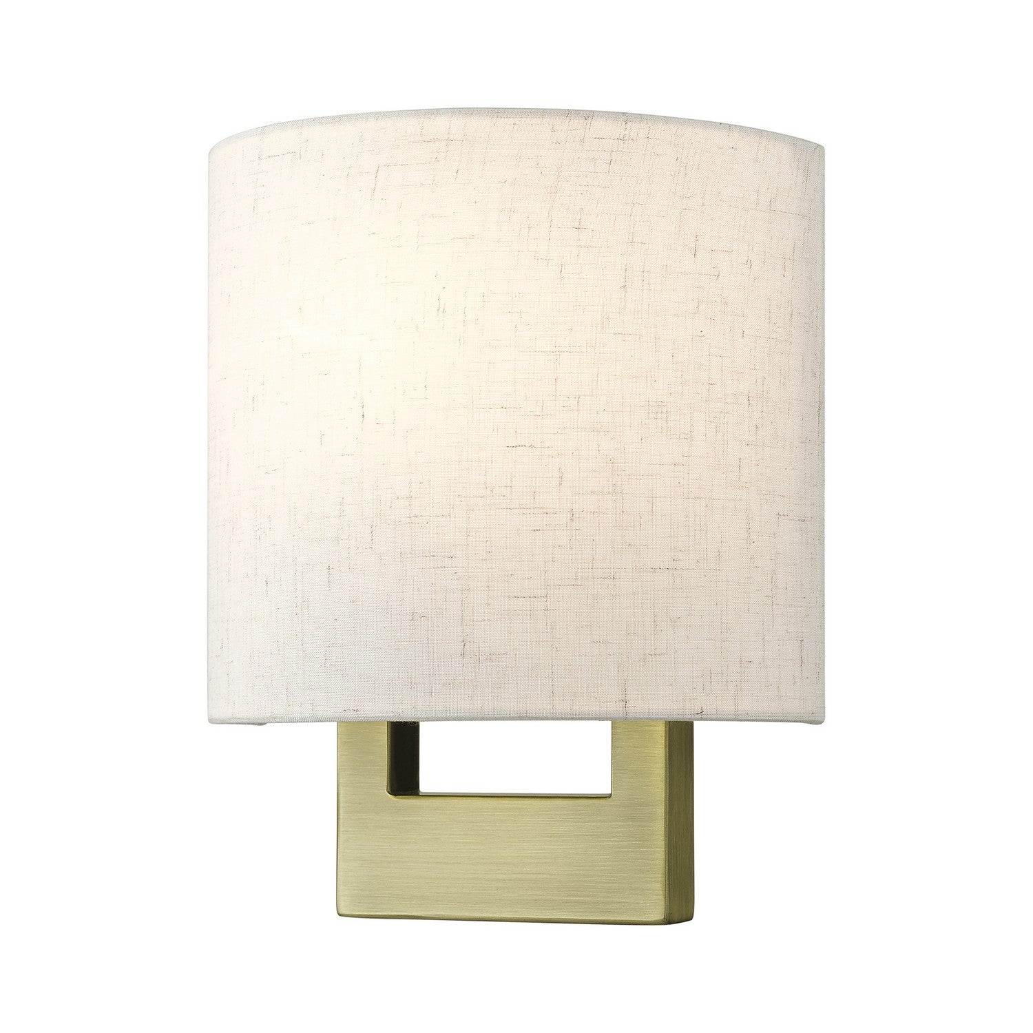 Livex Lighting - 42420-01 - One Light Wall Sconce - ADA Wall Sconces - Antique Brass