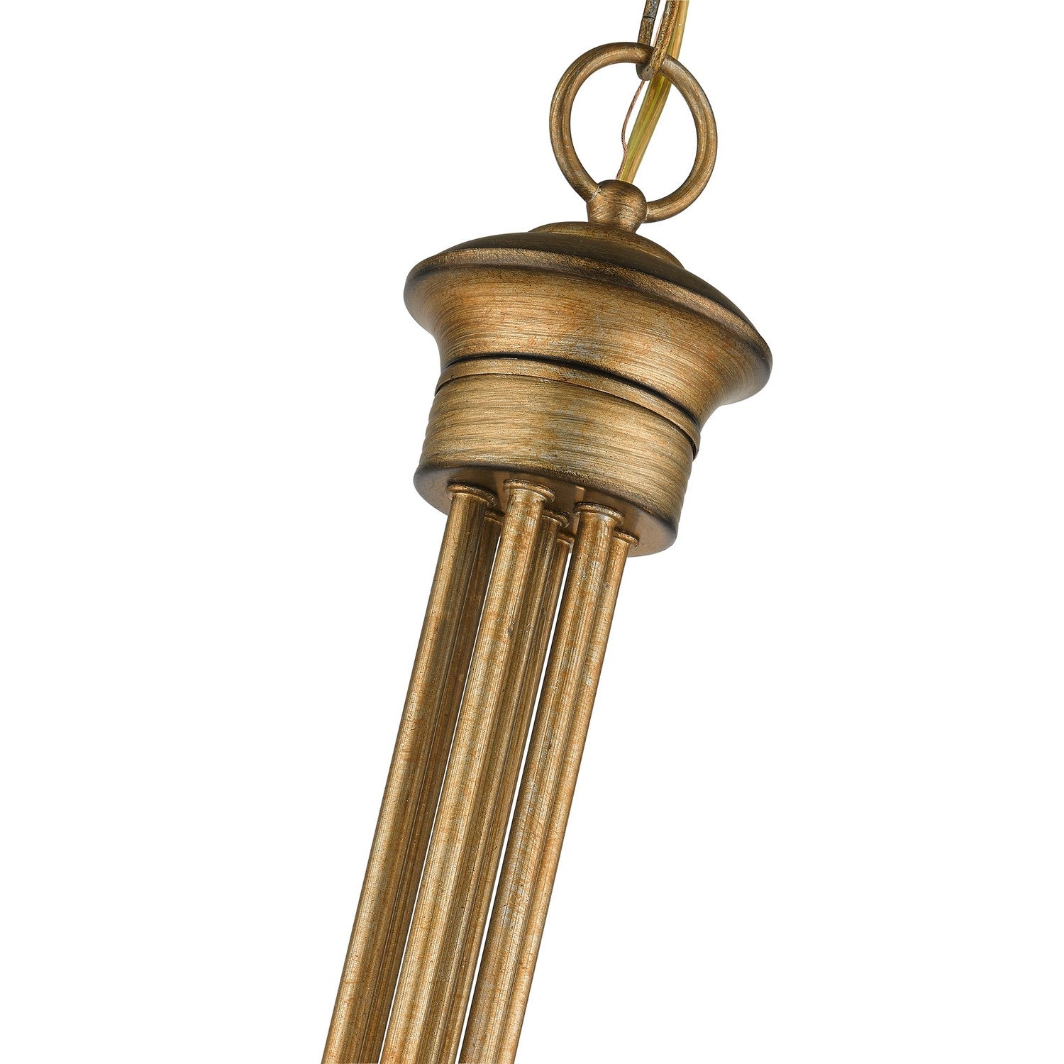 Livex Lighting - 42685-48 - Five Light Chandelier - Estate - Antique Gold Leaf