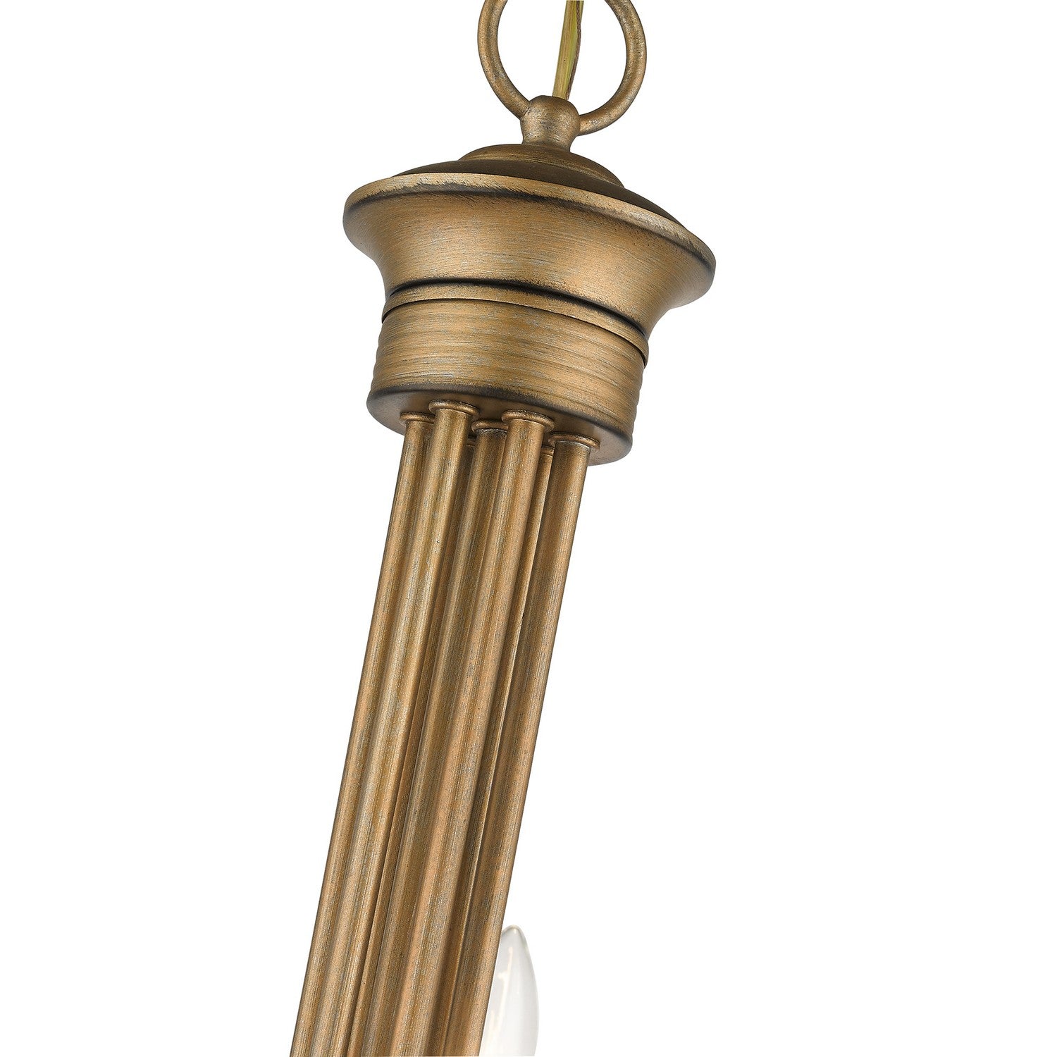 Livex Lighting - 42687-48 - Nine Light Chandelier - Estate - Antique Gold Leaf
