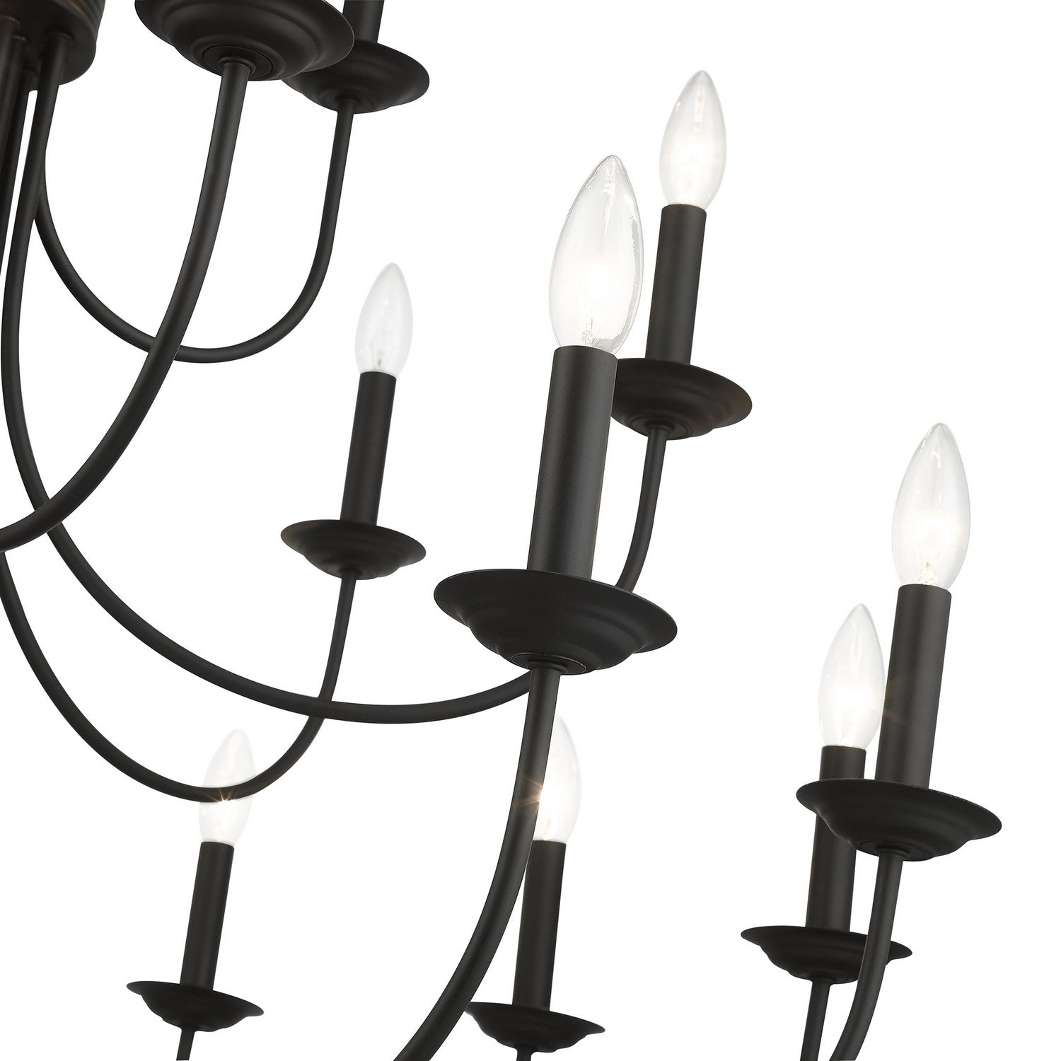 Livex Lighting - 42688-04 - 21 Light Chandelier - Estate - Black