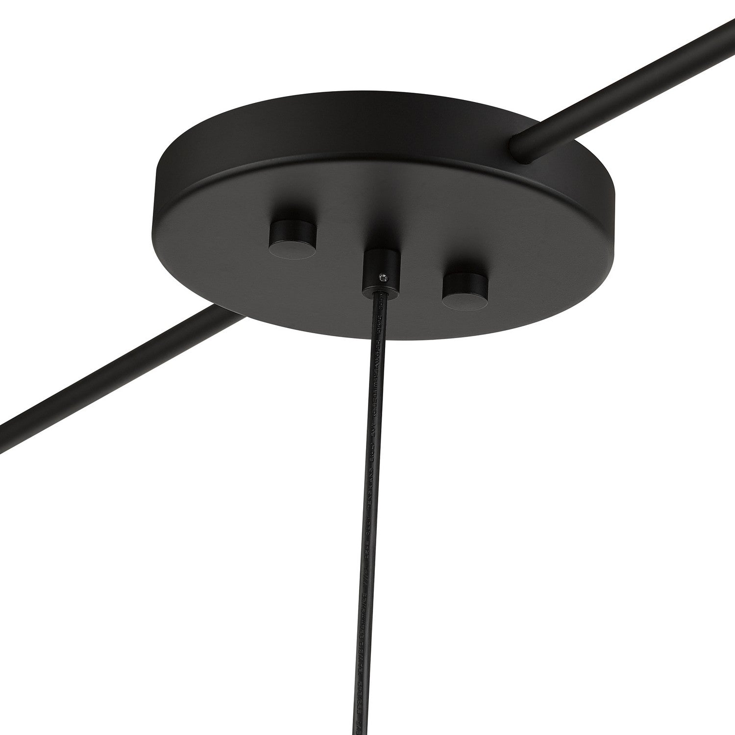 Livex Lighting - 50273-04 - Three Light Linear Chandelier - Bainbridge - Black