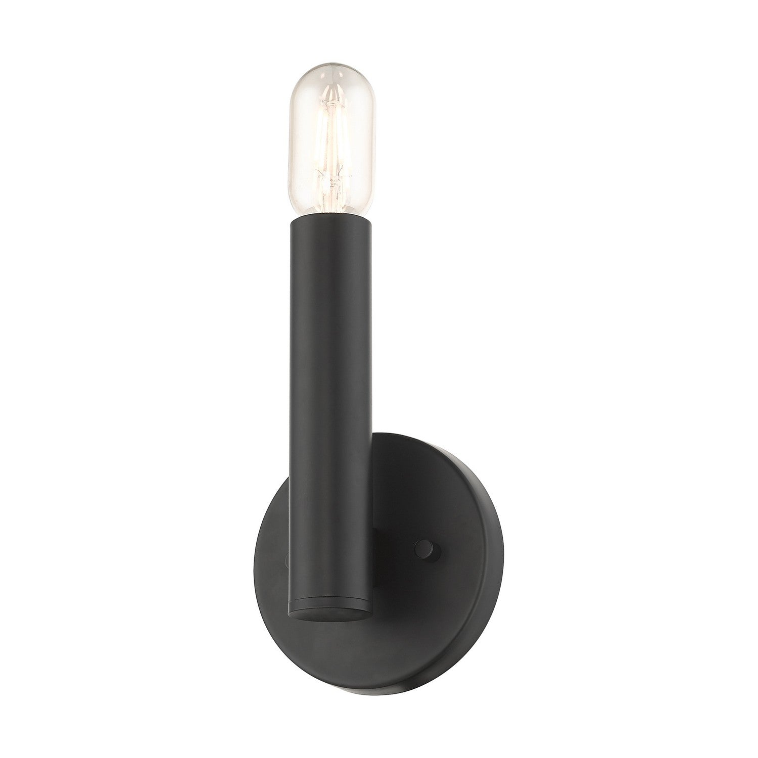 Livex Lighting - 51131-04 - One Light Wall Sconce - Copenhagen - Black