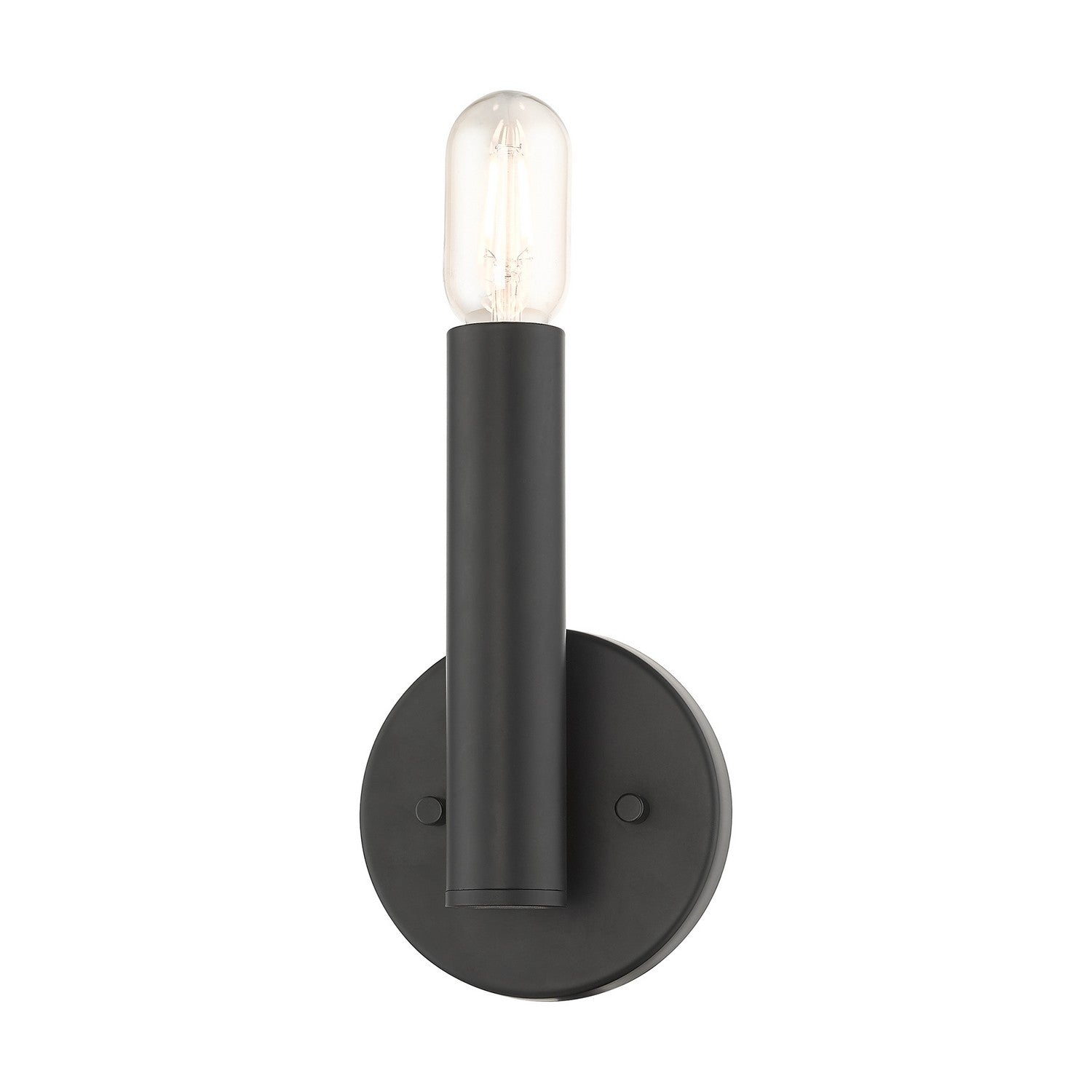 Livex Lighting - 51131-04 - One Light Wall Sconce - Copenhagen - Black