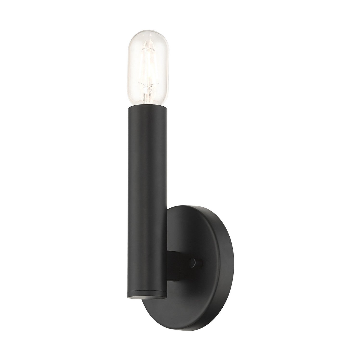 Livex Lighting - 51131-04 - One Light Wall Sconce - Copenhagen - Black