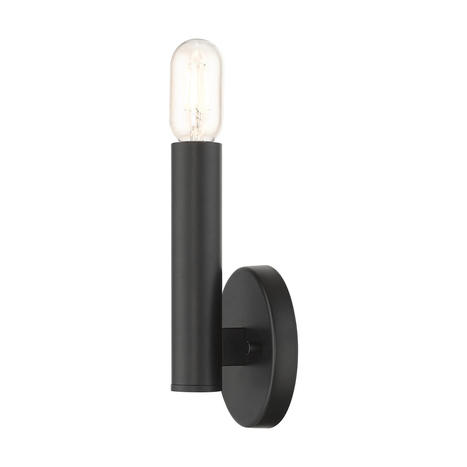 Livex Lighting - 51131-04 - One Light Wall Sconce - Copenhagen - Black