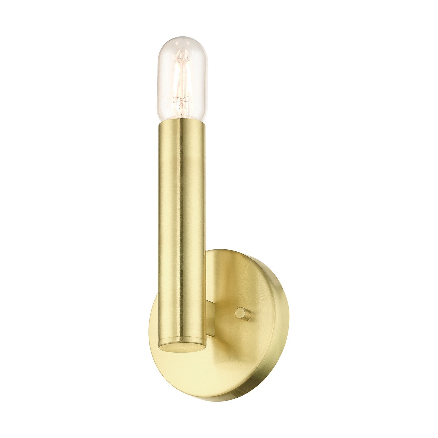 Livex Lighting - 51131-12 - One Light Wall Sconce - Copenhagen - Satin Brass