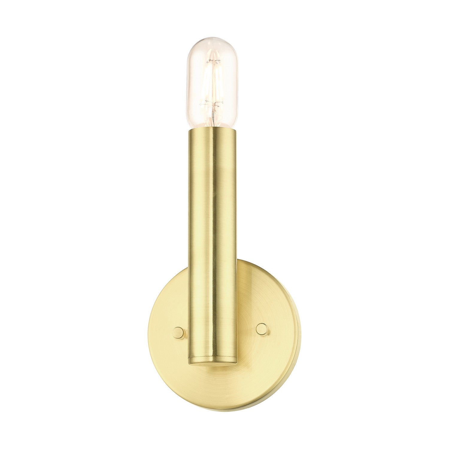 Livex Lighting - 51131-12 - One Light Wall Sconce - Copenhagen - Satin Brass