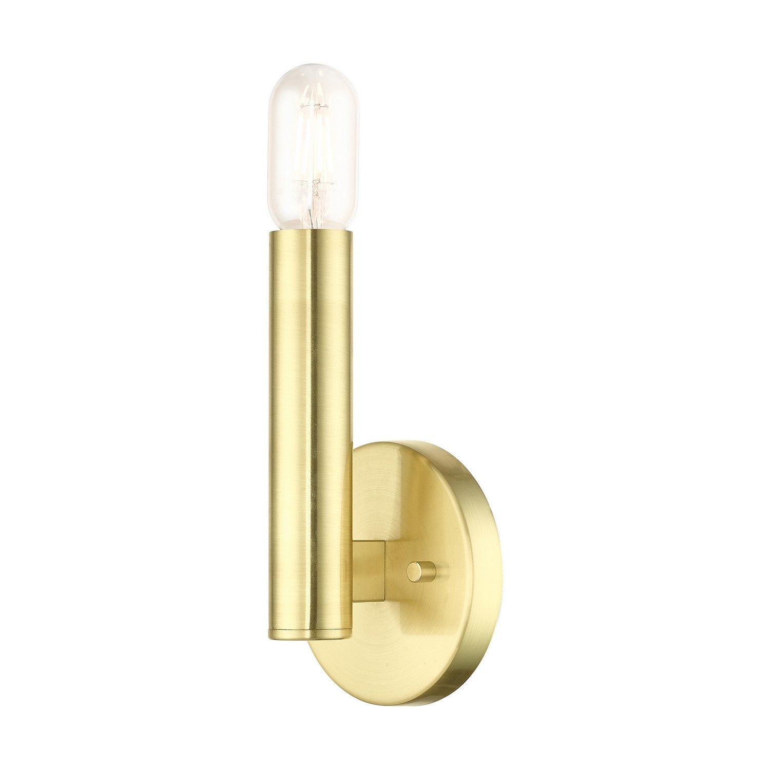 Livex Lighting - 51131-12 - One Light Wall Sconce - Copenhagen - Satin Brass