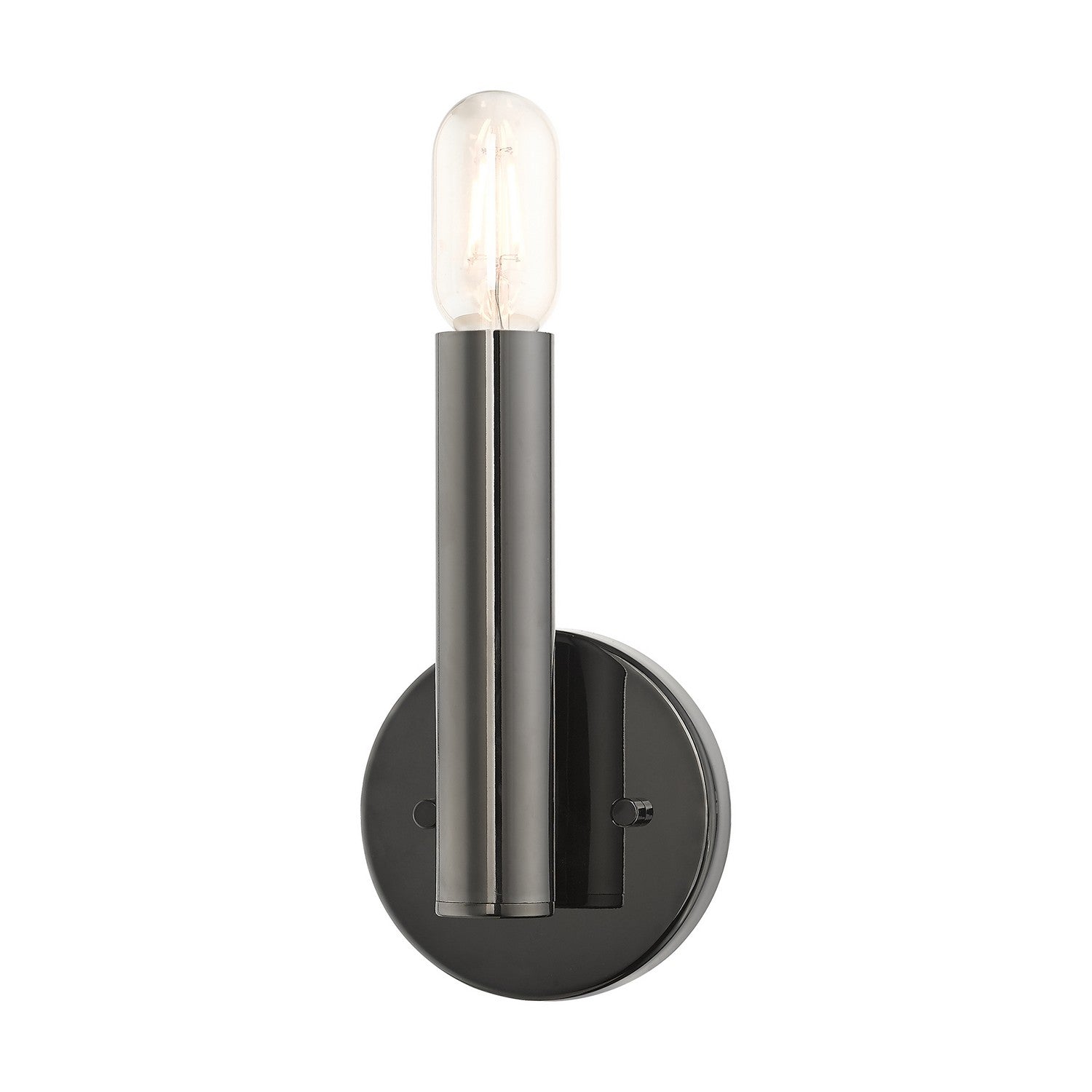Livex Lighting - 51131-46 - One Light Wall Sconce - Copenhagen - Black Chrome