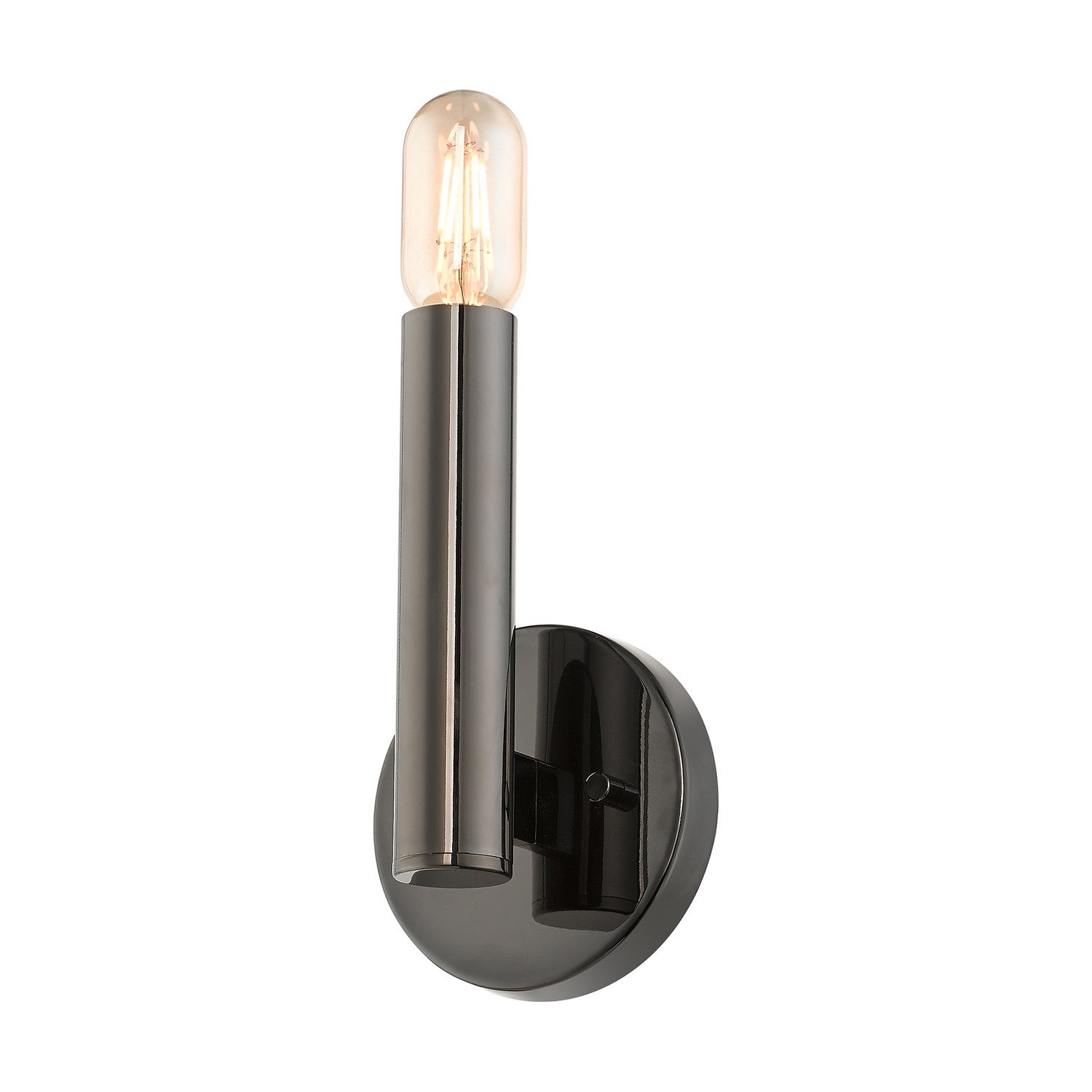 Livex Lighting - 51131-46 - One Light Wall Sconce - Copenhagen - Black Chrome