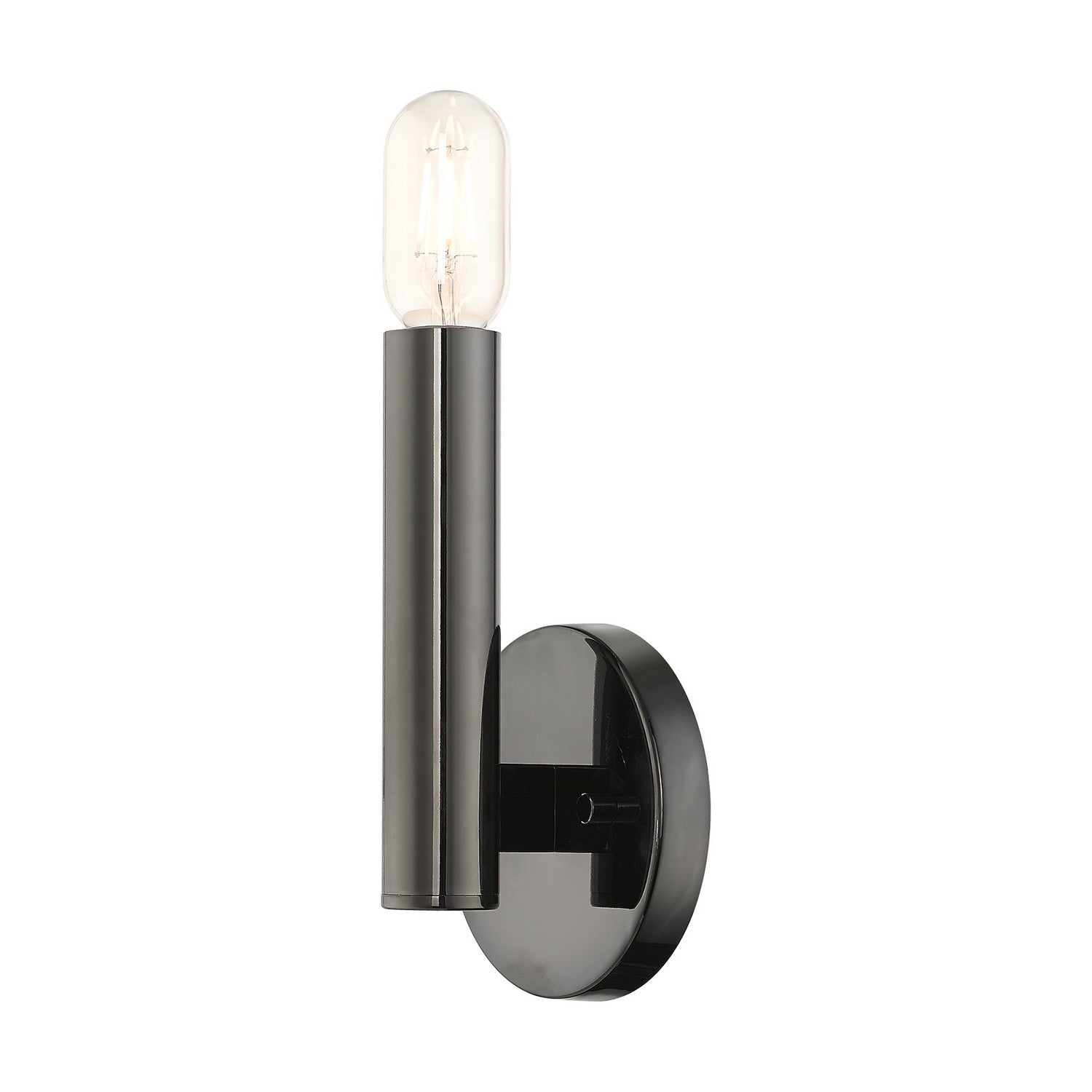 Livex Lighting - 51131-46 - One Light Wall Sconce - Copenhagen - Black Chrome