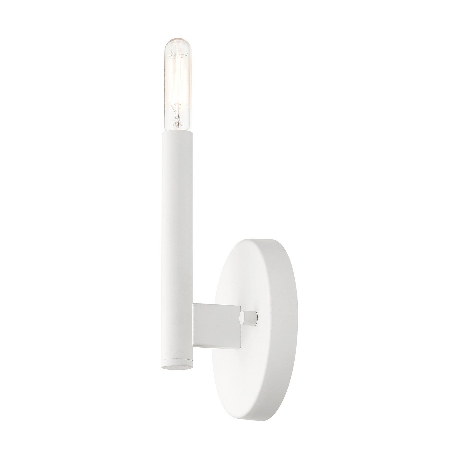 Livex Lighting - 51171-03 - One Light Wall Sconce - Copenhagen - White