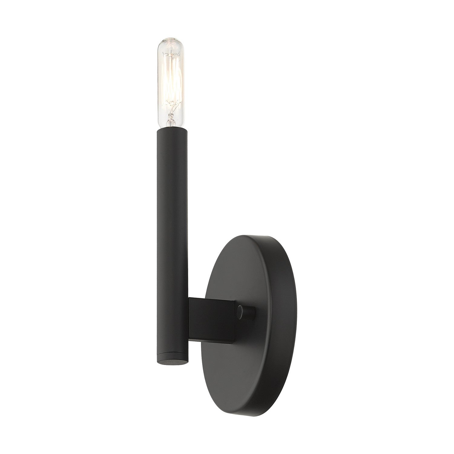 Livex Lighting - 51171-04 - One Light Wall Sconce - Copenhagen - Black