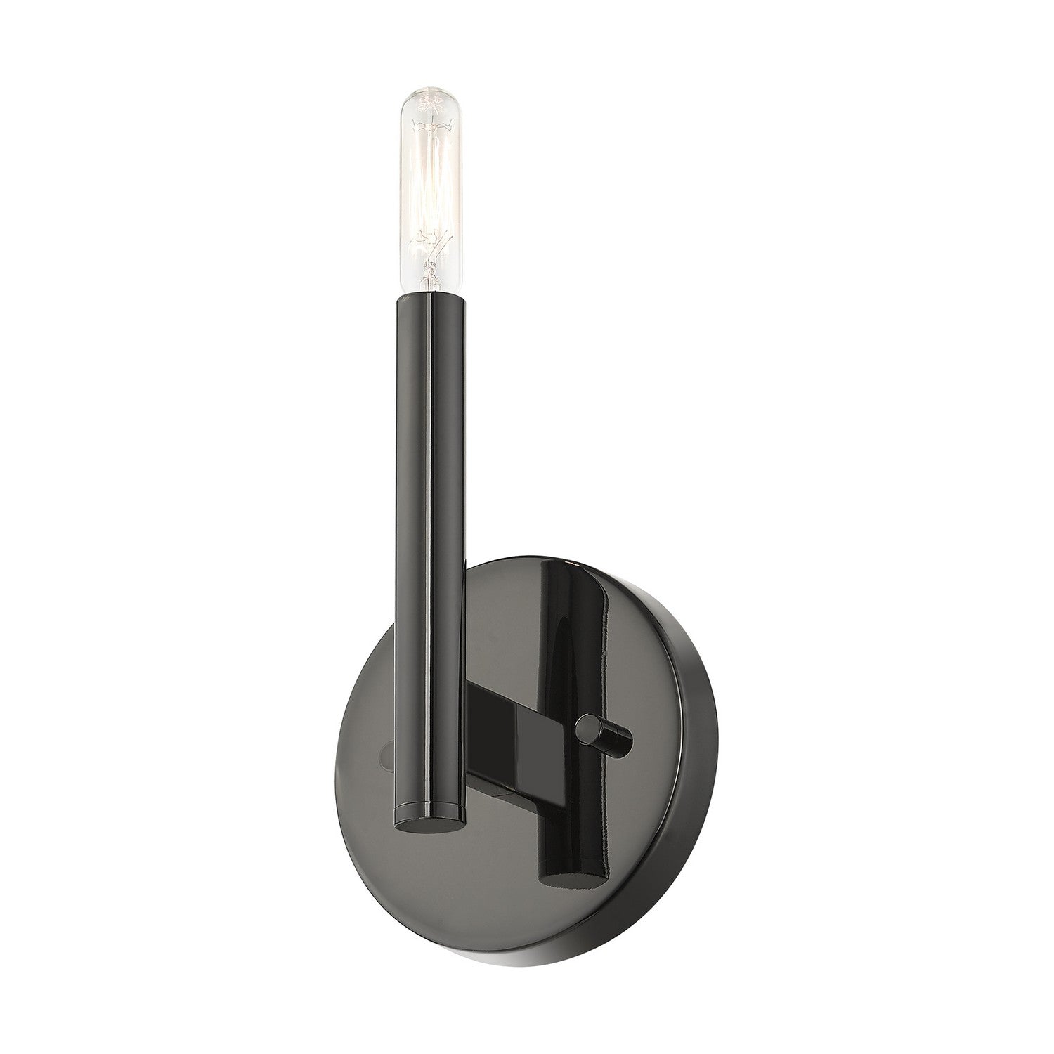 Livex Lighting - 51171-46 - One Light Wall Sconce - Copenhagen - Black Chrome