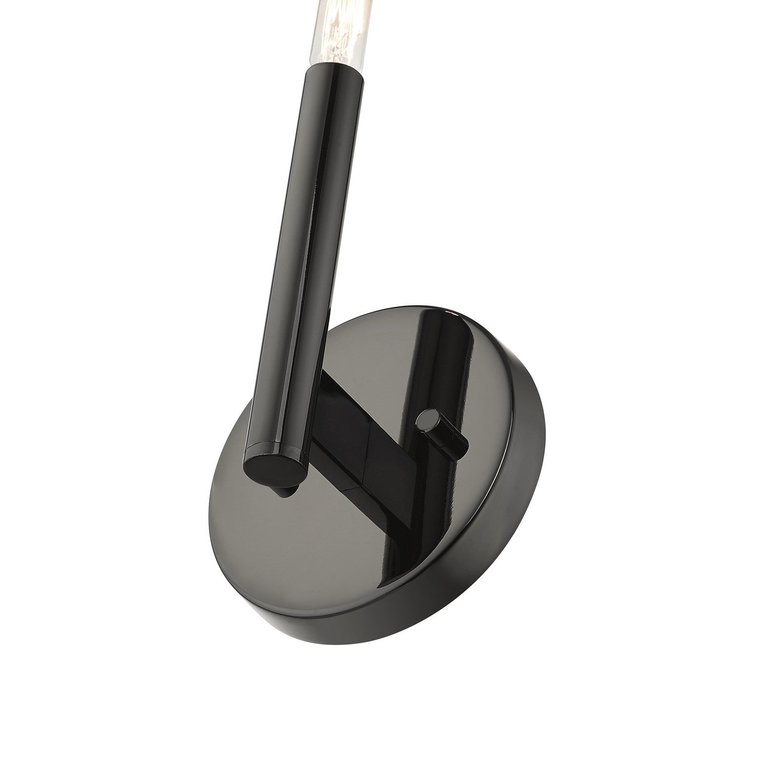 Livex Lighting - 51171-46 - One Light Wall Sconce - Copenhagen - Black Chrome
