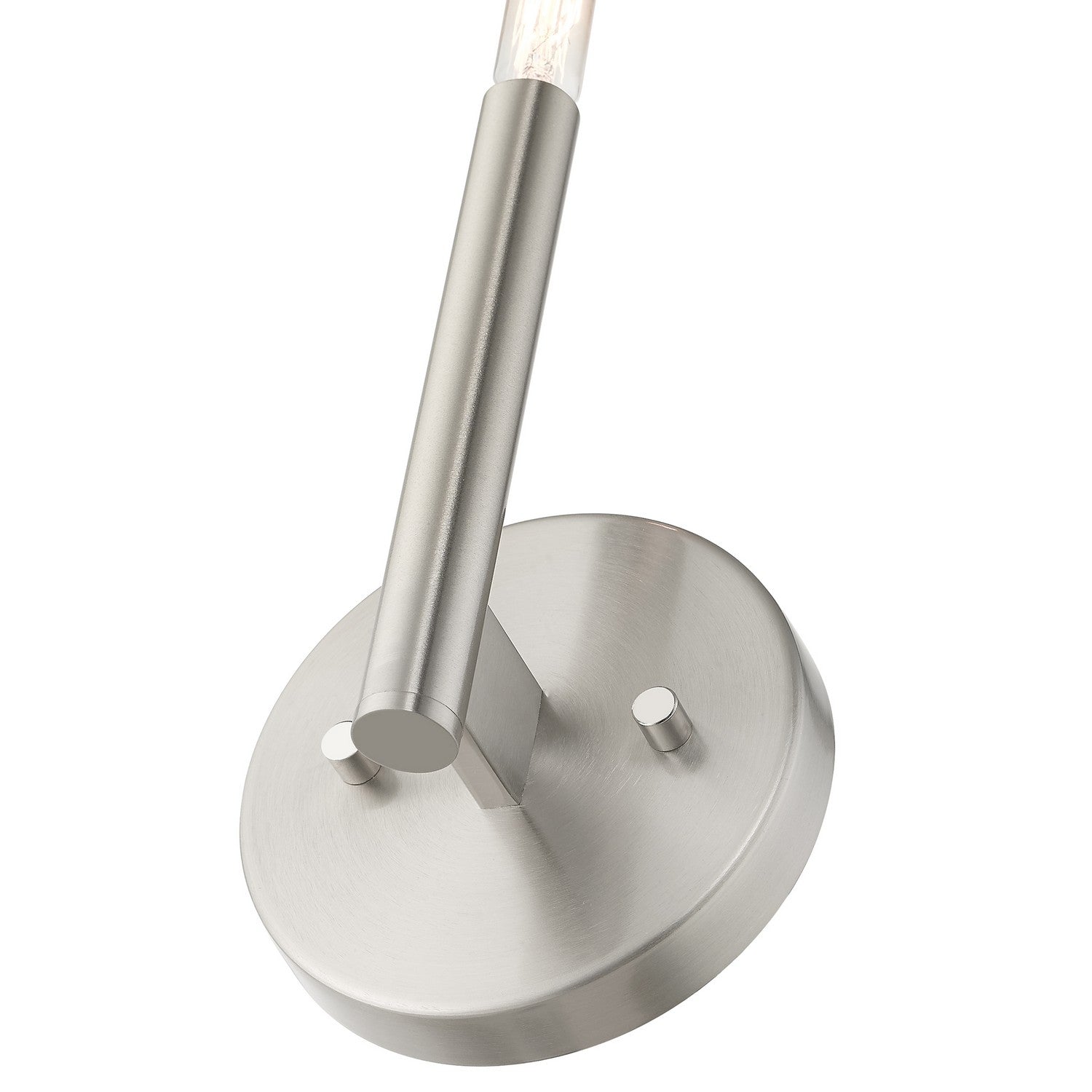 Livex Lighting - 51171-91 - One Light Wall Sconce - Copenhagen - Brushed Nickel