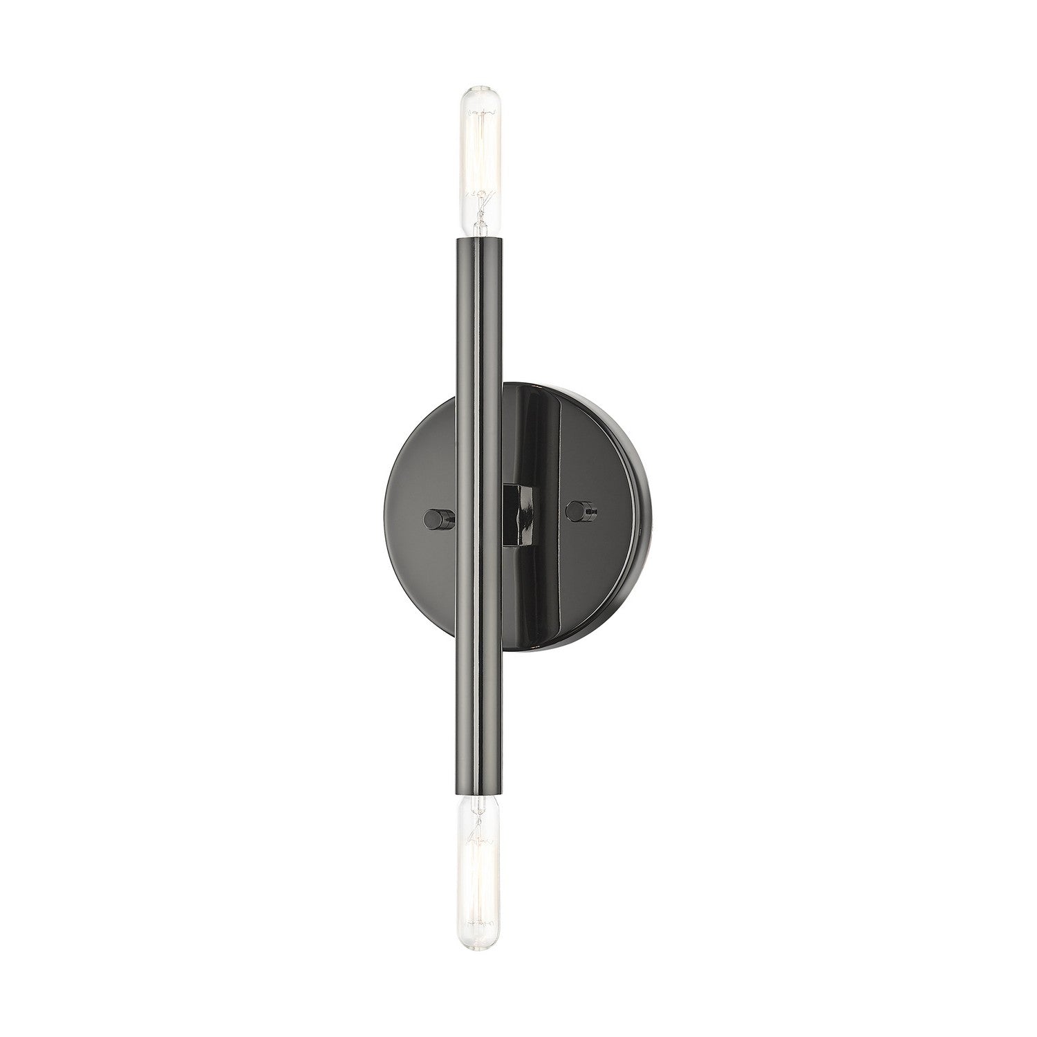 Livex Lighting - 51172-46 - Two Light Wall Sconce - Copenhagen - Black Chrome