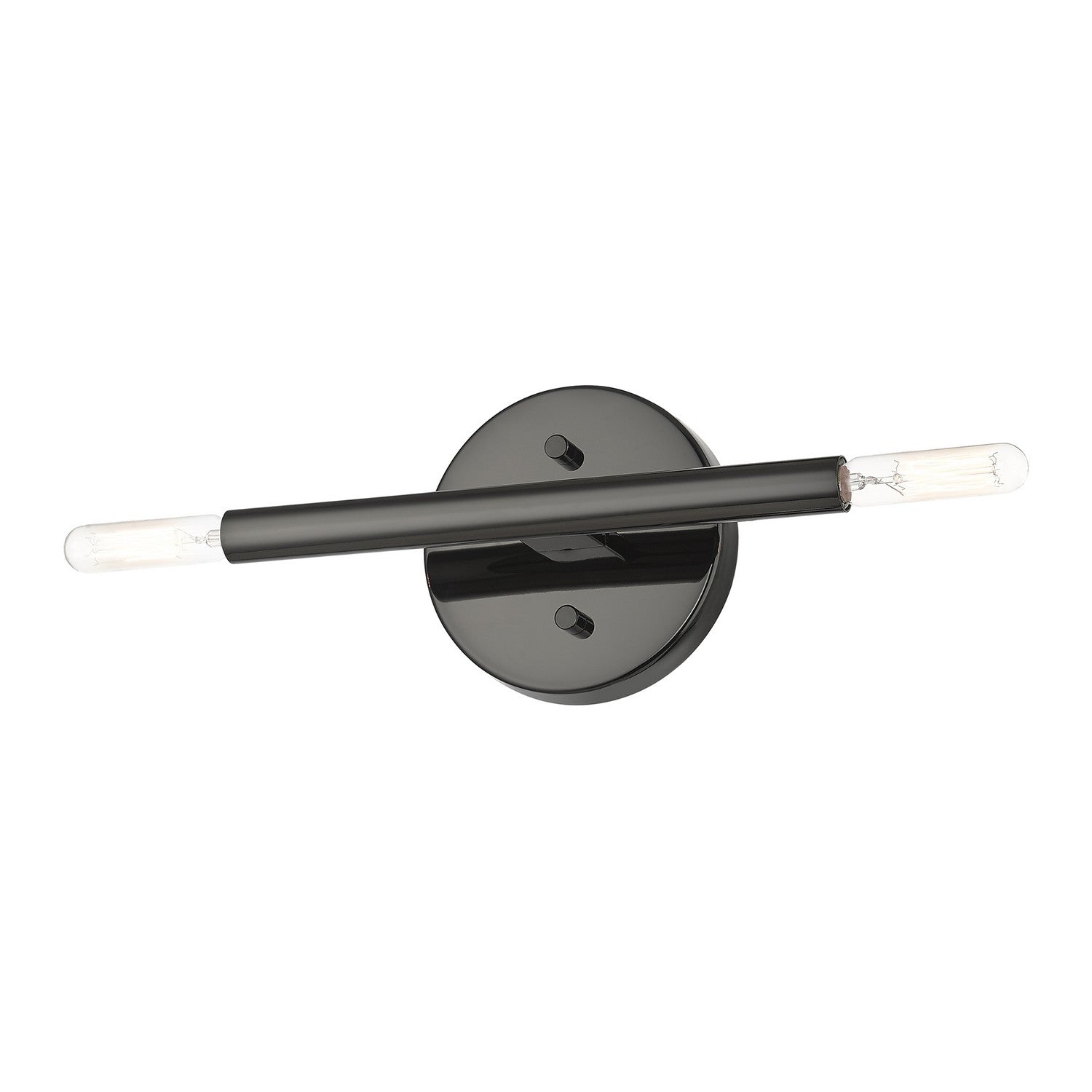 Livex Lighting - 51172-46 - Two Light Wall Sconce - Copenhagen - Black Chrome