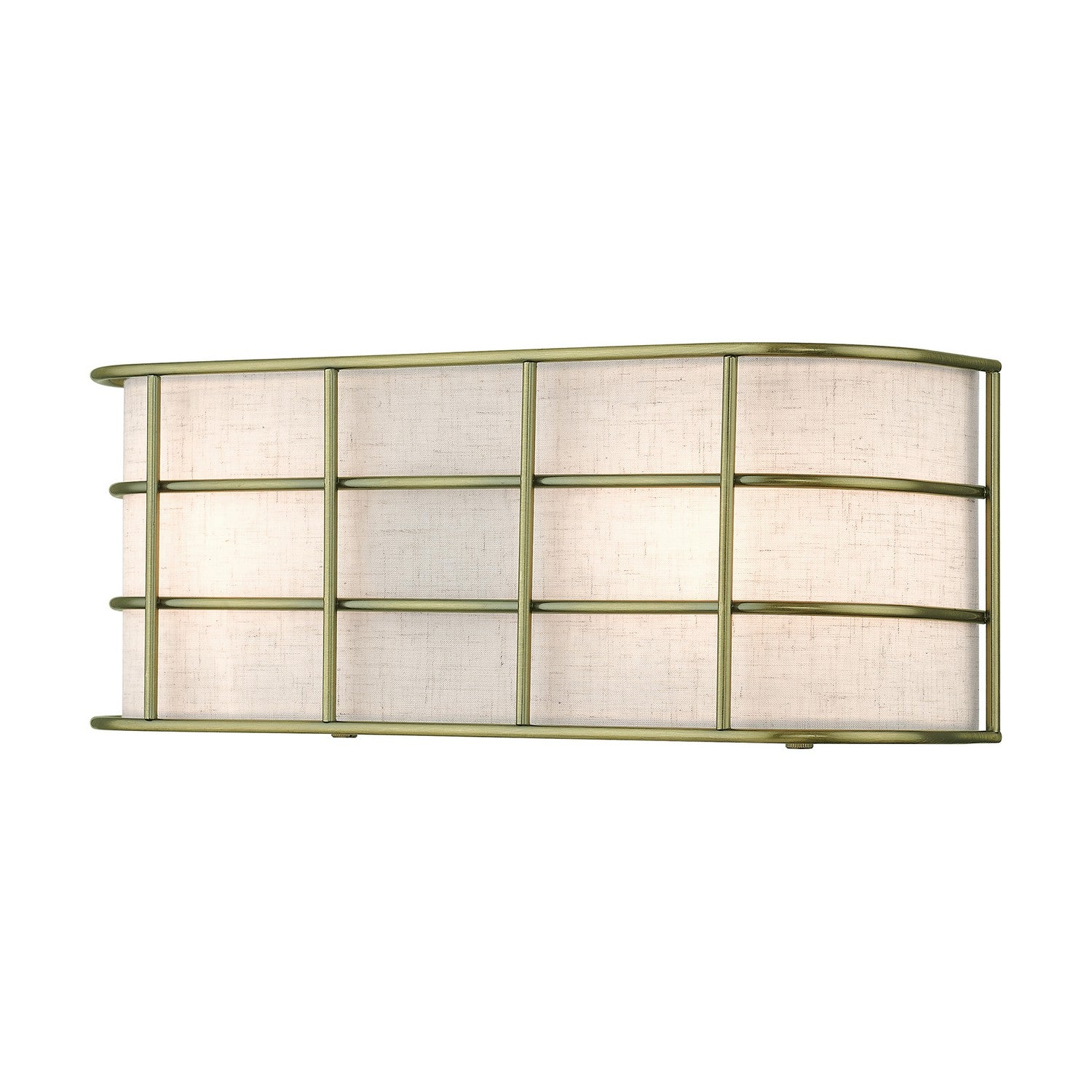 Livex Lighting - 55110-01 - Two Light Wall Sconce - Blanchard - Antique Brass