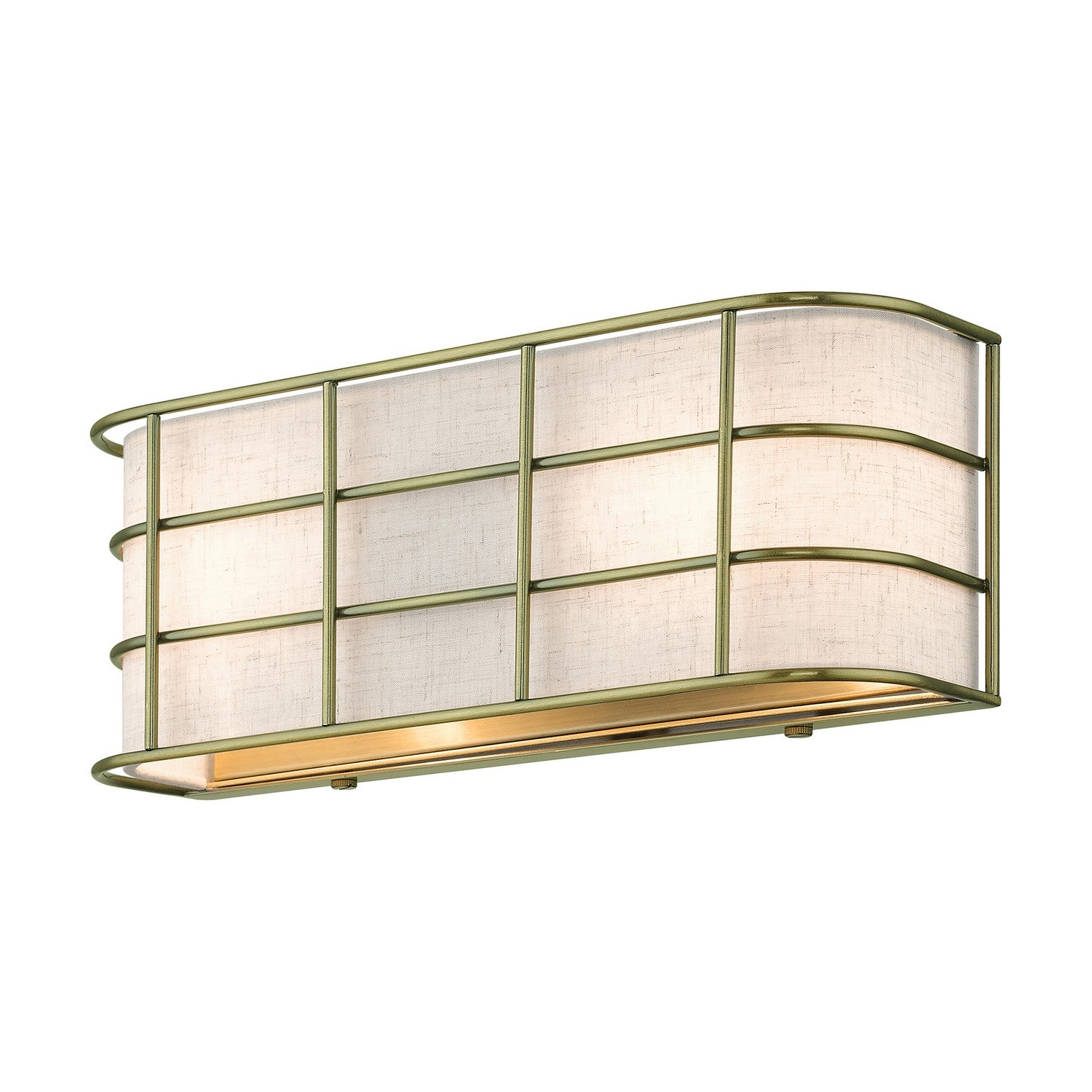Livex Lighting - 55110-01 - Two Light Wall Sconce - Blanchard - Antique Brass