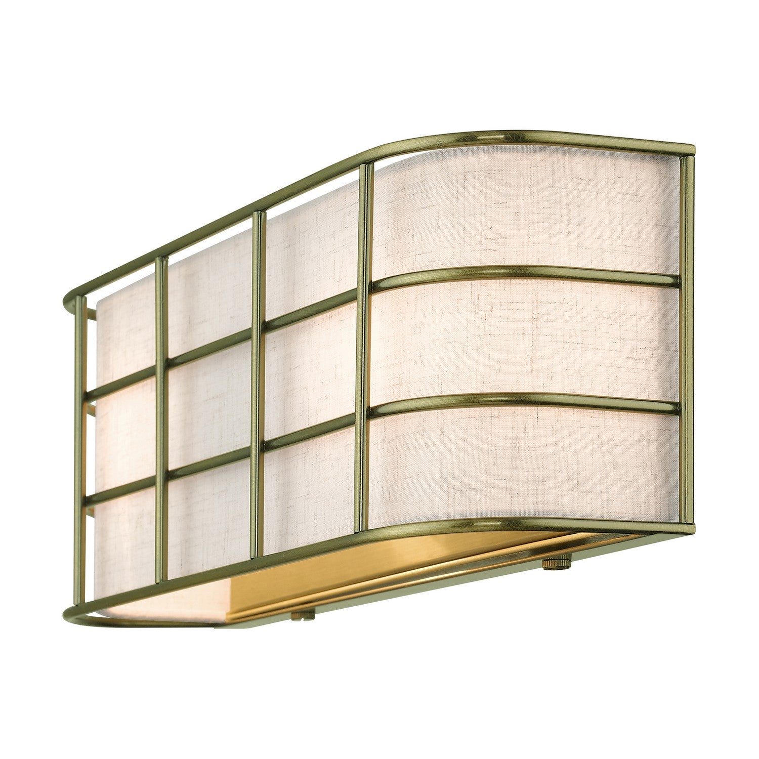 Livex Lighting - 55110-01 - Two Light Wall Sconce - Blanchard - Antique Brass