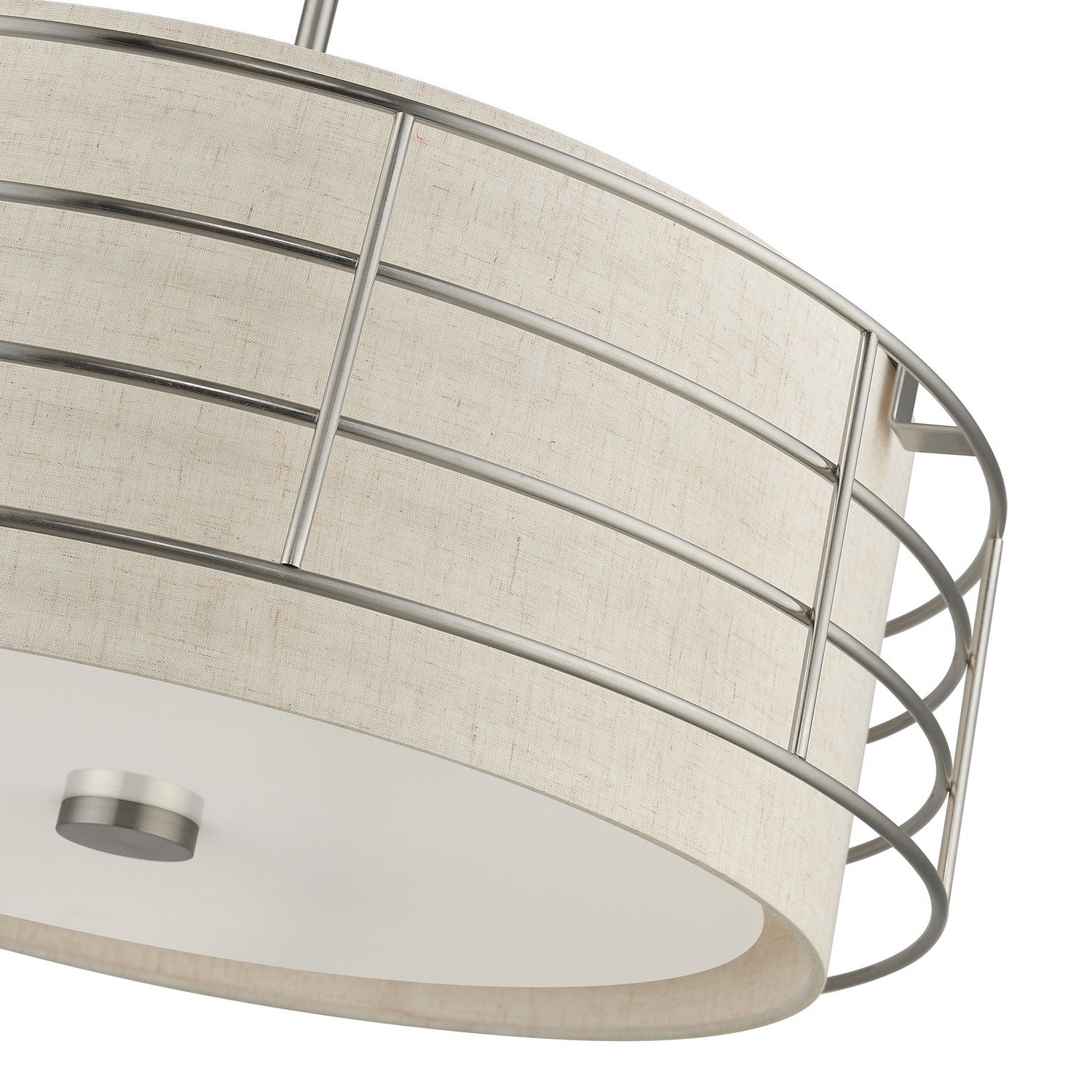 Livex Lighting - 55115-91 - Five Light Pendant Chandelier - Blanchard - Brushed Nickel