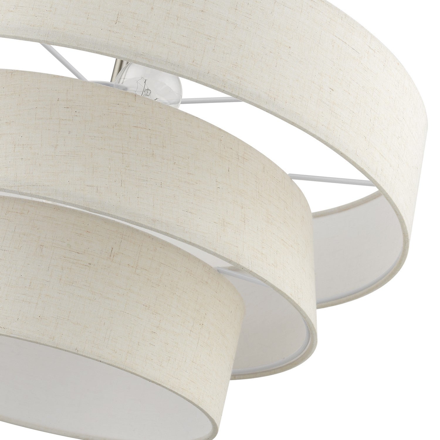 Livex Lighting - 56724-91 - Four Light Pendant Chandelier - Chandler - Brushed Nickel