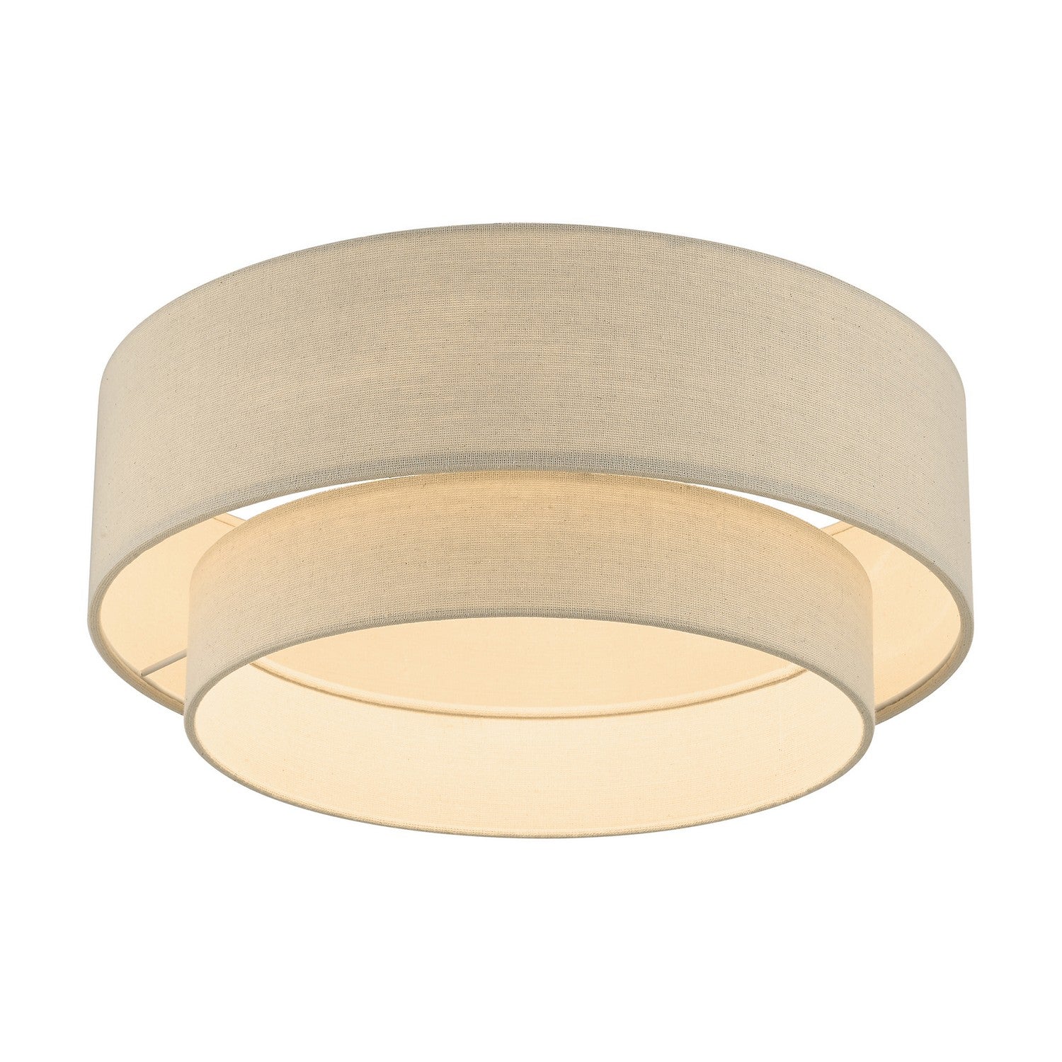 Livex Lighting - 58898-48 - Three Light Semi-Flush Mount - Bellingham - Antique Gold Leaf