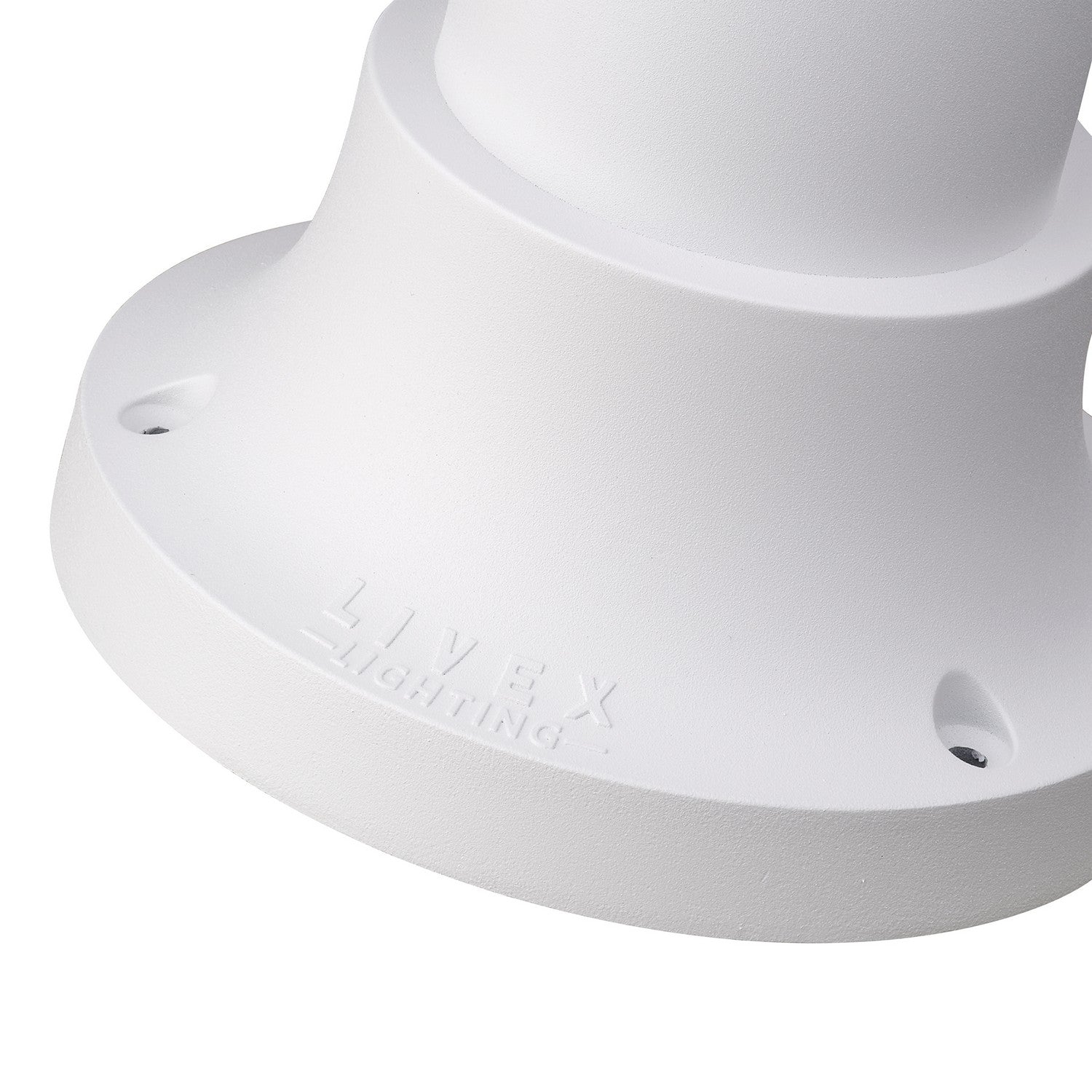 Livex Lighting - 78212-13 - Pier Mount Adapter - Outdoor Pier Mount Adapters - Textured White
