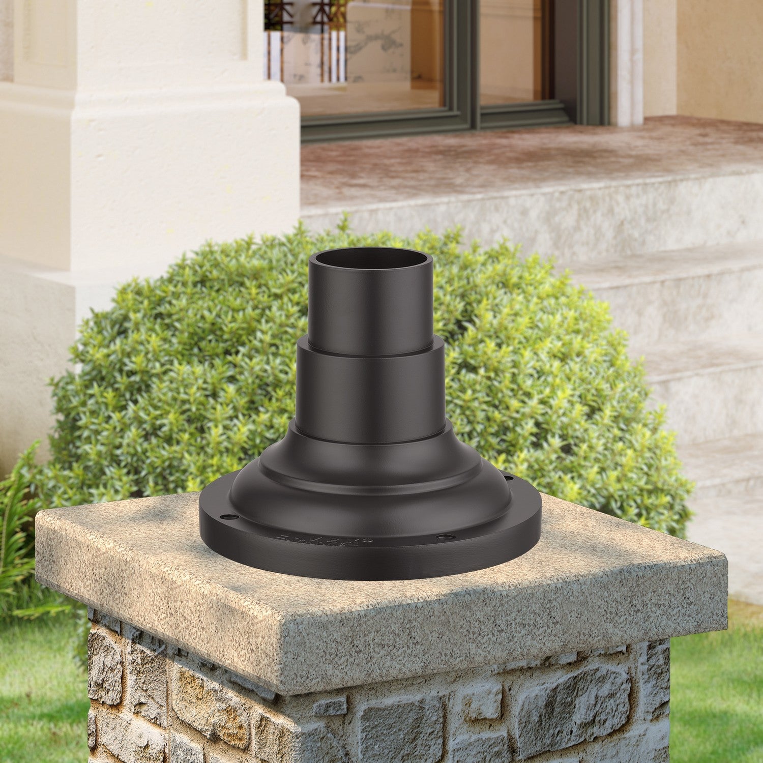 Livex Lighting - 78216-07 - Pier Mount Adapter - Outdoor Pier Mount Adapters - Bronze