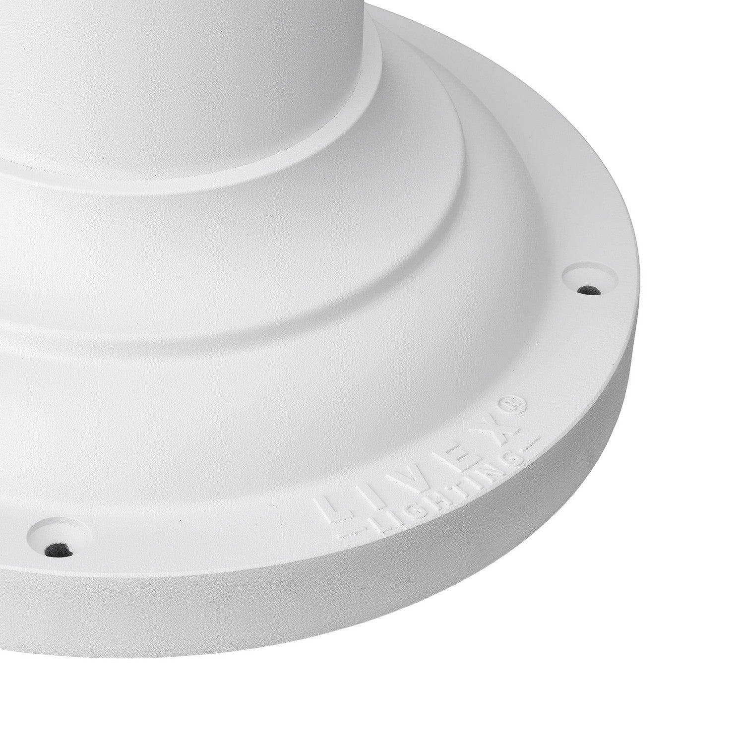 Livex Lighting - 78216-13 - Pier Mount Adapter - Outdoor Pier Mount Adapters - Textured White