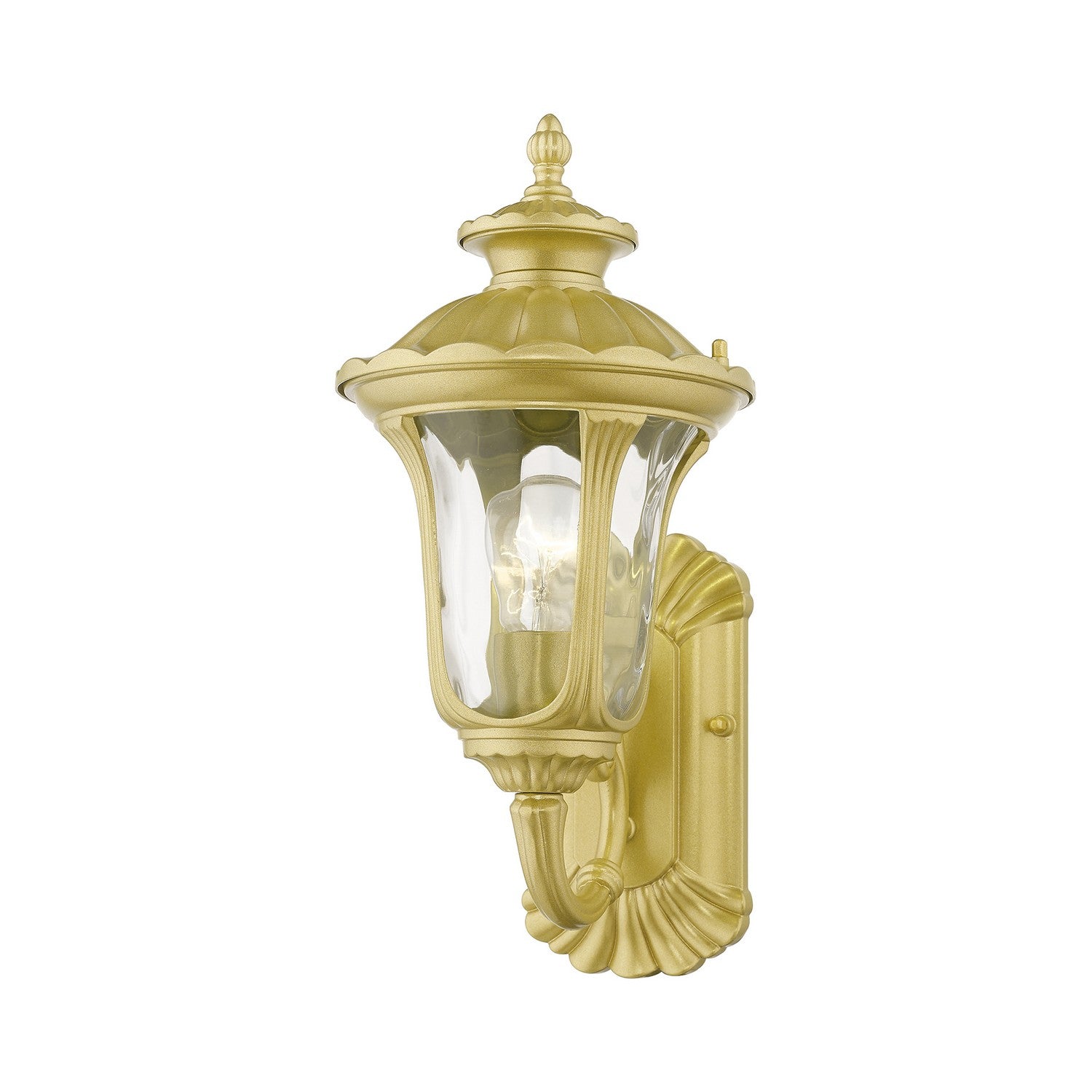 Livex Lighting - 7850-33 - One Light Outdoor Wall Lantern - Oxford - Soft Gold