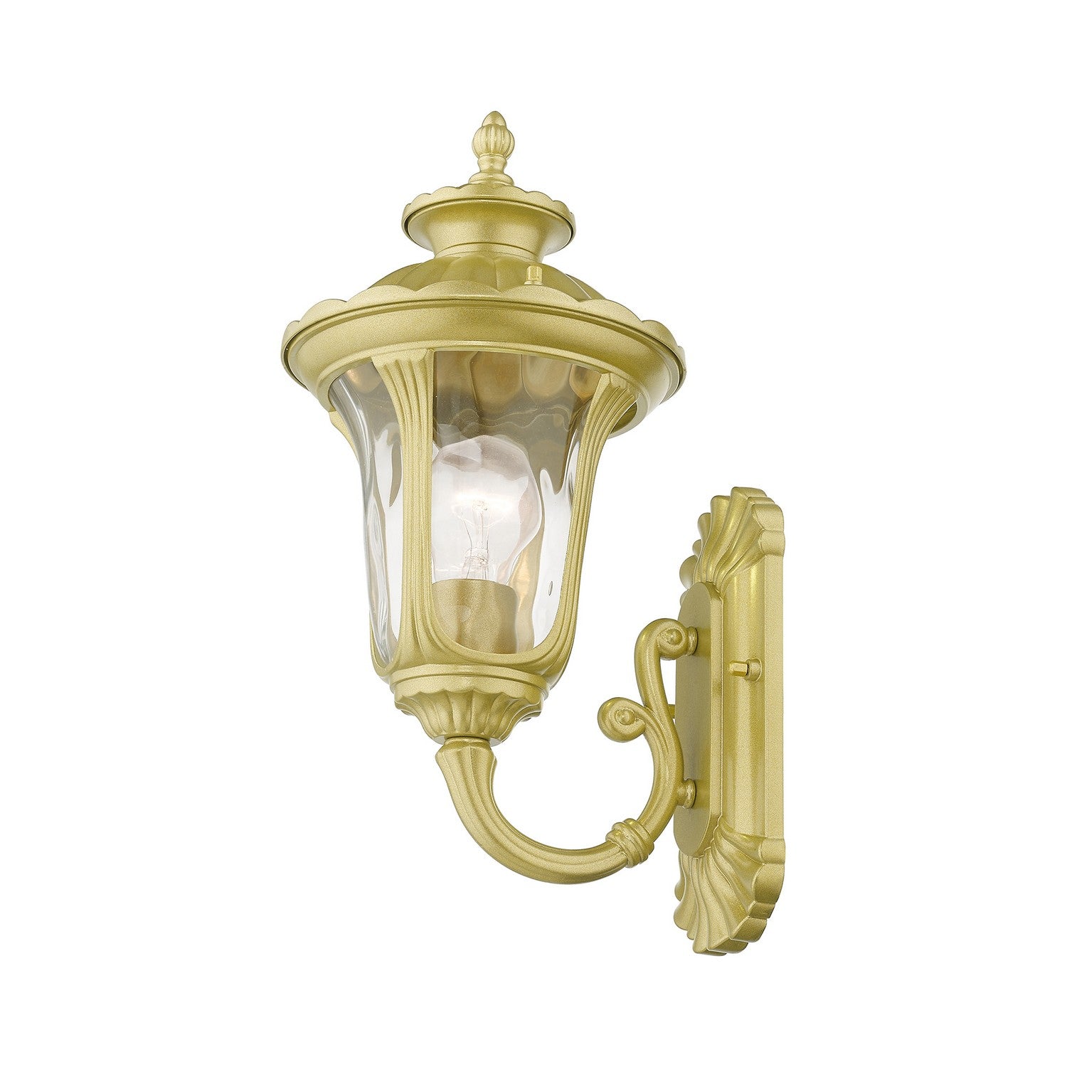 Livex Lighting - 7850-33 - One Light Outdoor Wall Lantern - Oxford - Soft Gold