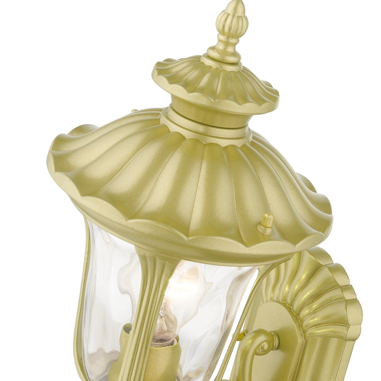 Livex Lighting - 7850-33 - One Light Outdoor Wall Lantern - Oxford - Soft Gold
