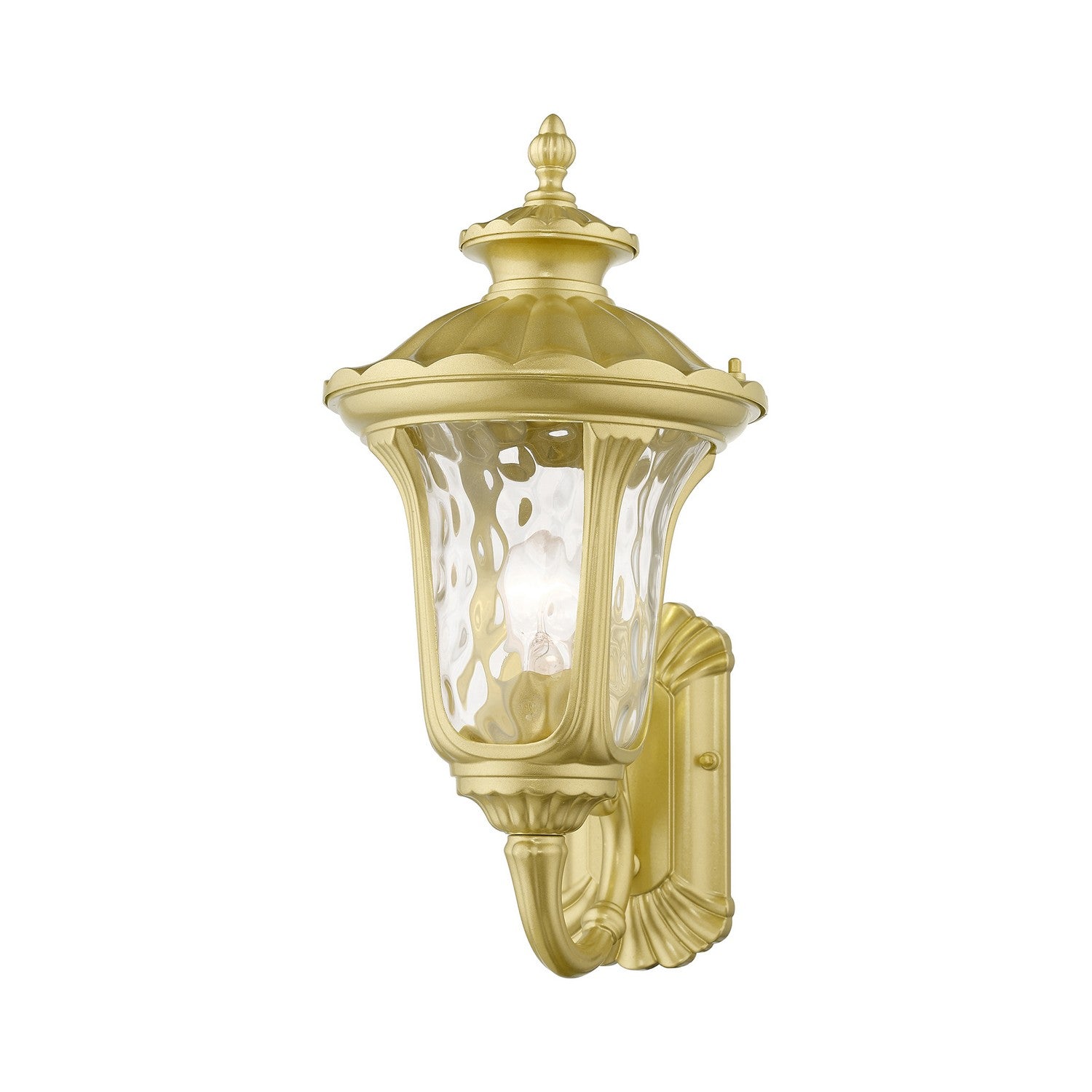 Livex Lighting - 7852-33 - One Light Outdoor Wall Lantern - Oxford - Soft Gold