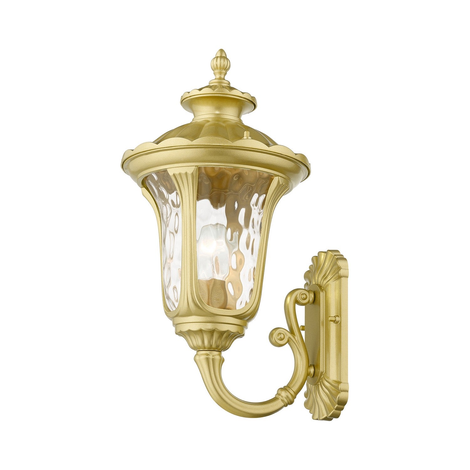 Livex Lighting - 7852-33 - One Light Outdoor Wall Lantern - Oxford - Soft Gold